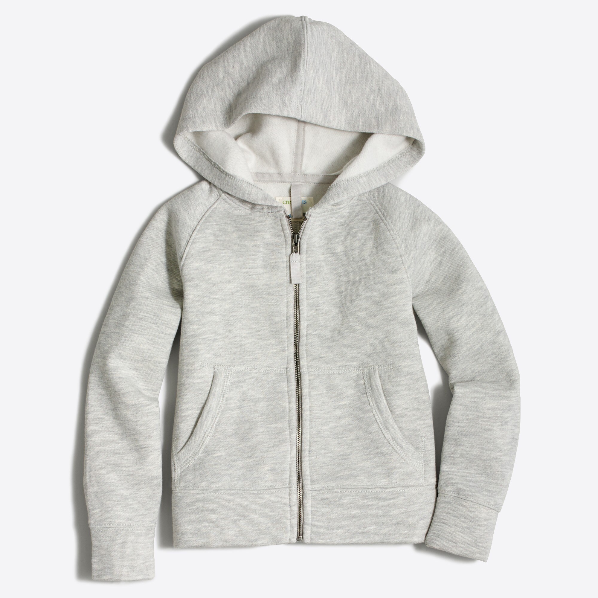 Girls' fleece full-zip hoodie