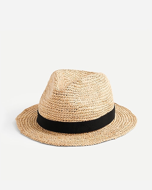  Packable straw hat