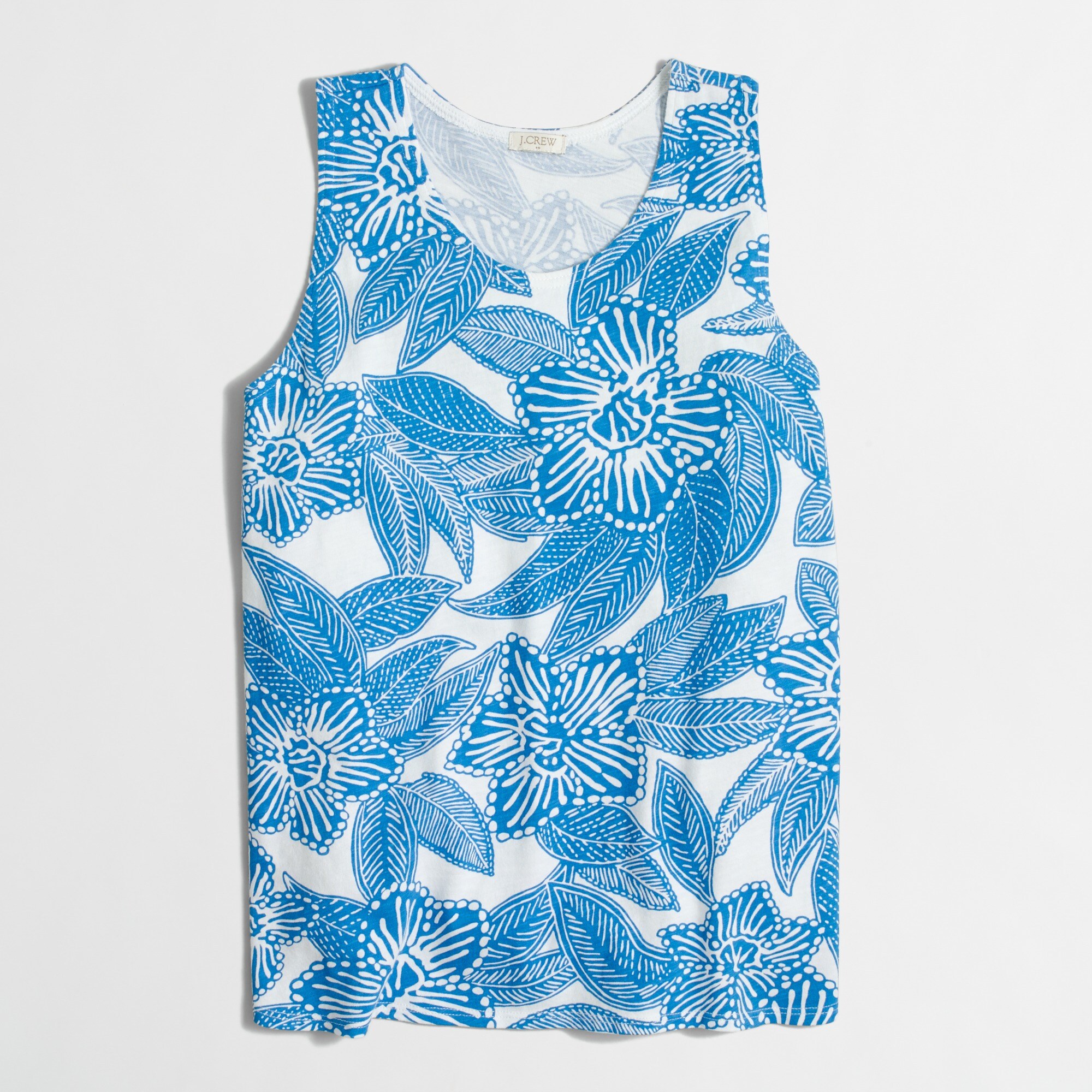 Floral printed tank top
