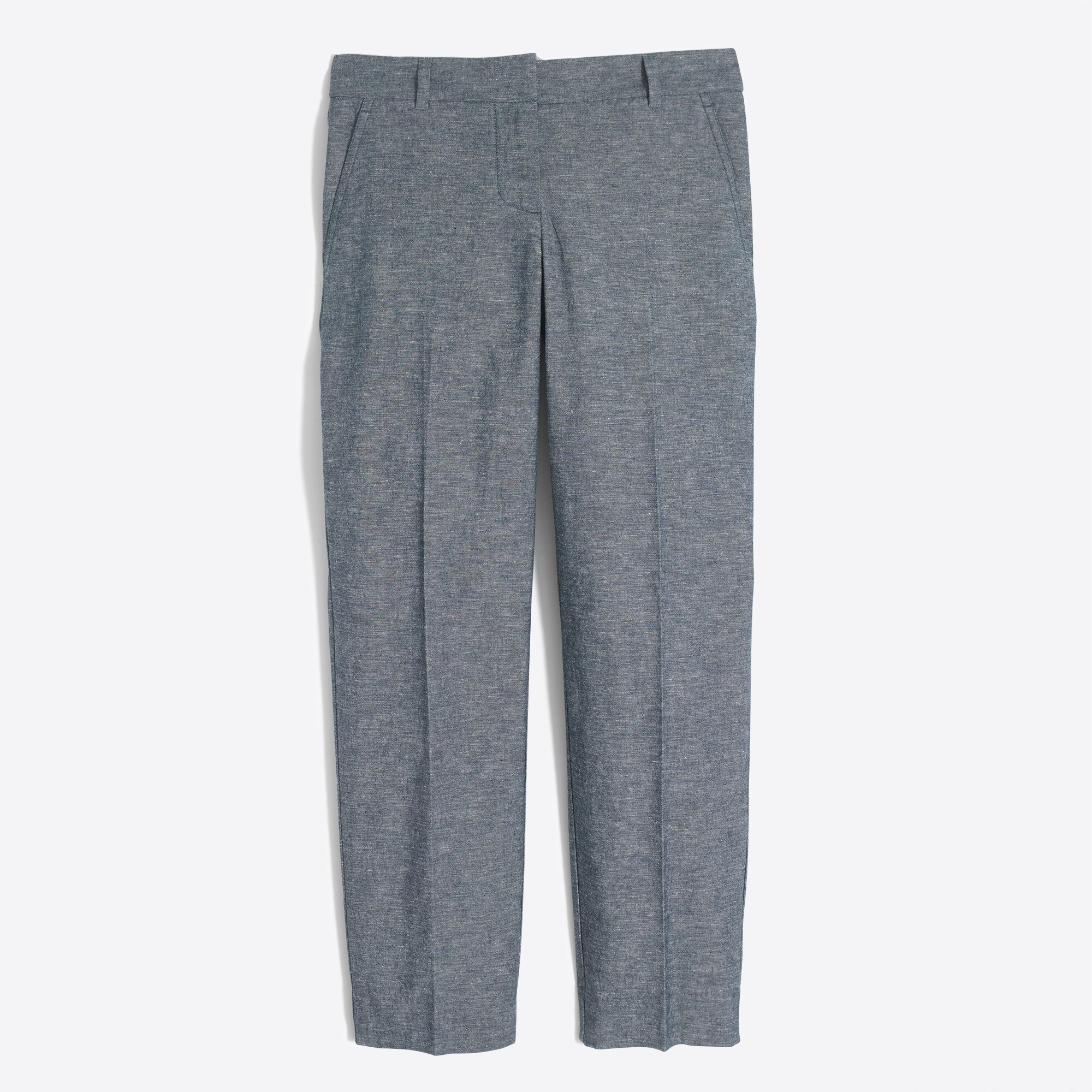 cotton-linen chambray skimmer pant for women