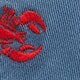 Sunwashed baseball cap RED COMPASS factory: sunwashed baseball cap for men