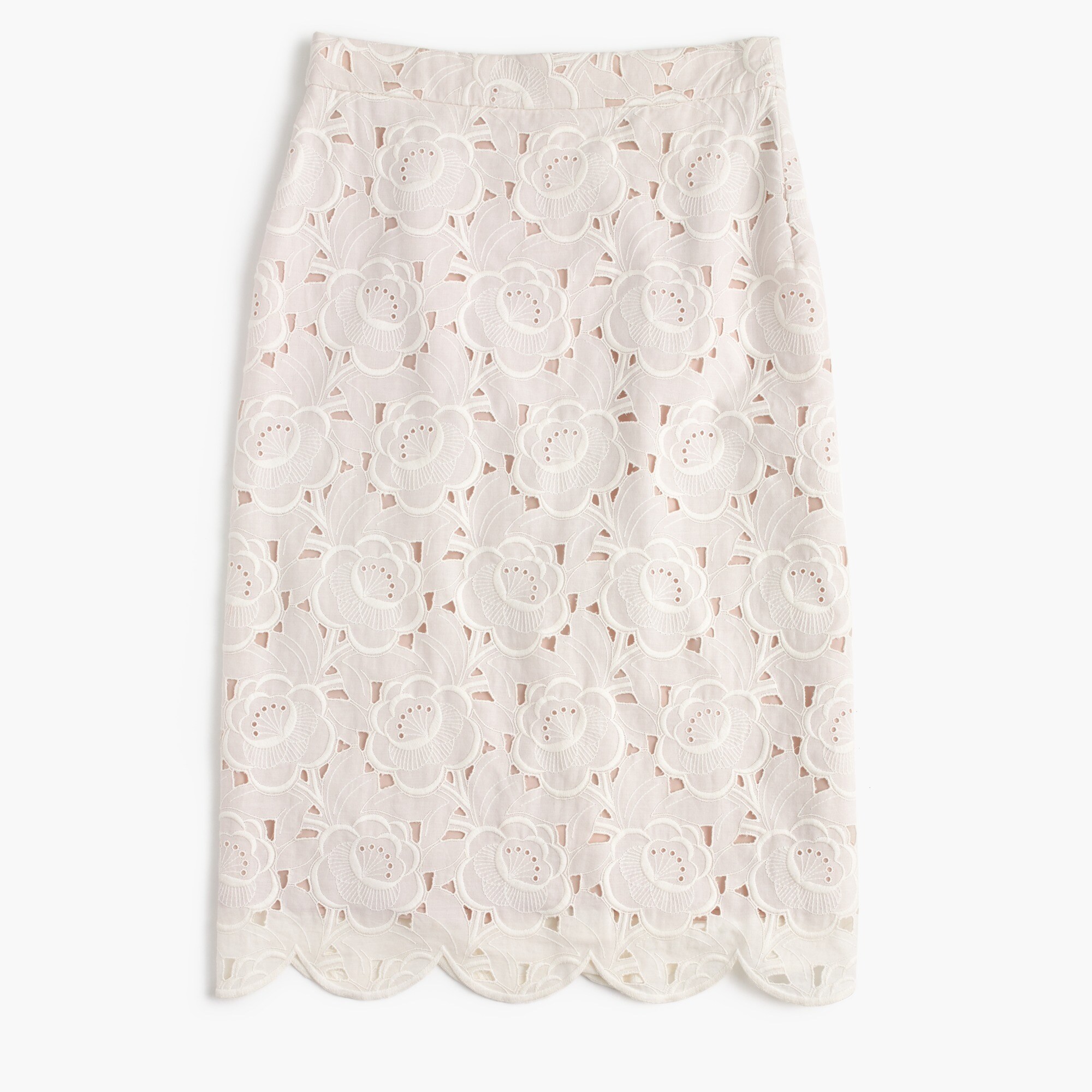 Collection pencil skirt in Austrian lace