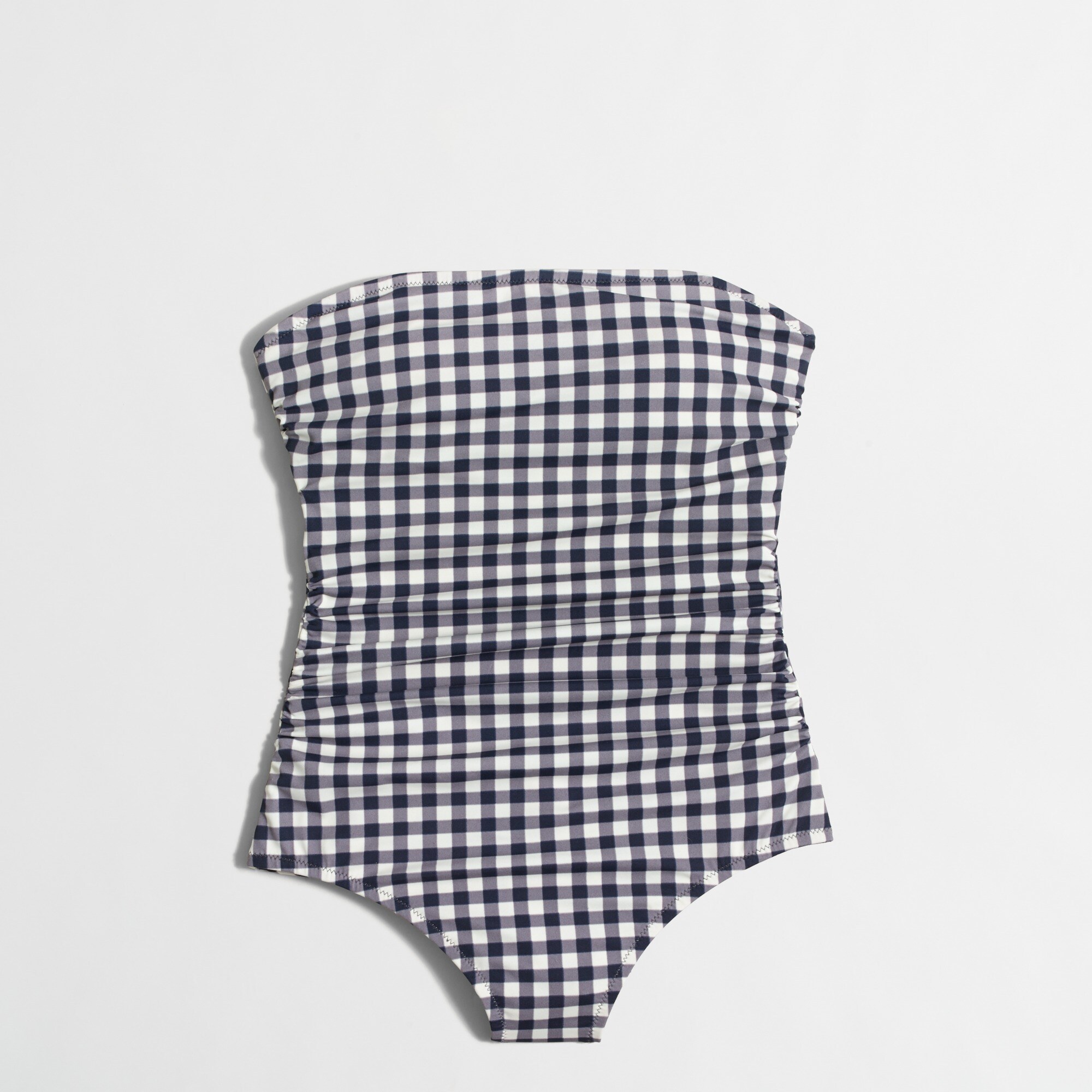 gingham one-piece swimsuit for women