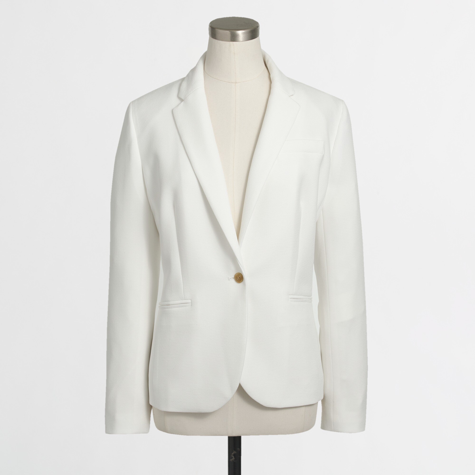 Drapey textured blazer