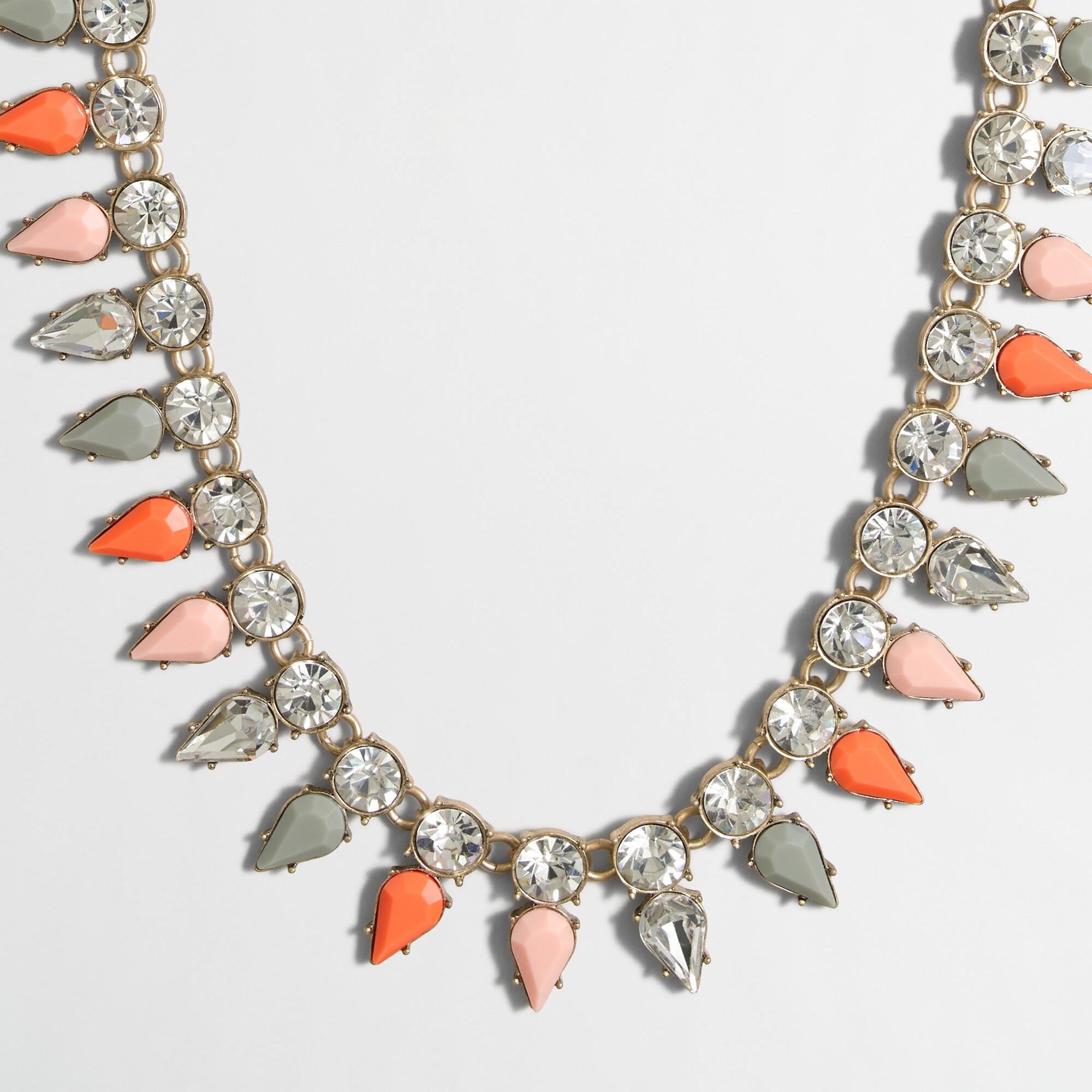 Collier Pendentif Pierre J.Crew Factory - Occasion, Style Drop, En Pierre Naturelle