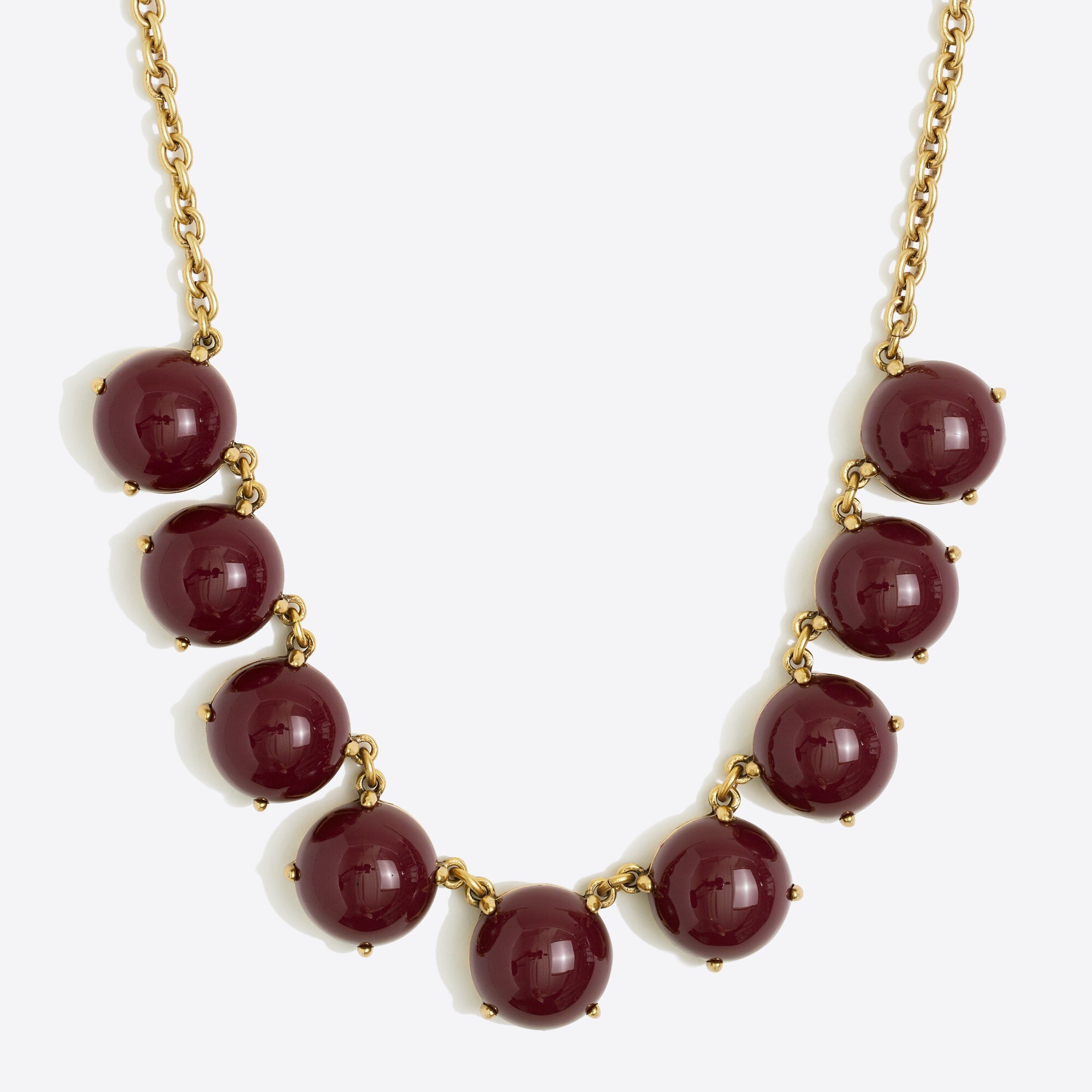 Bubble stone necklace