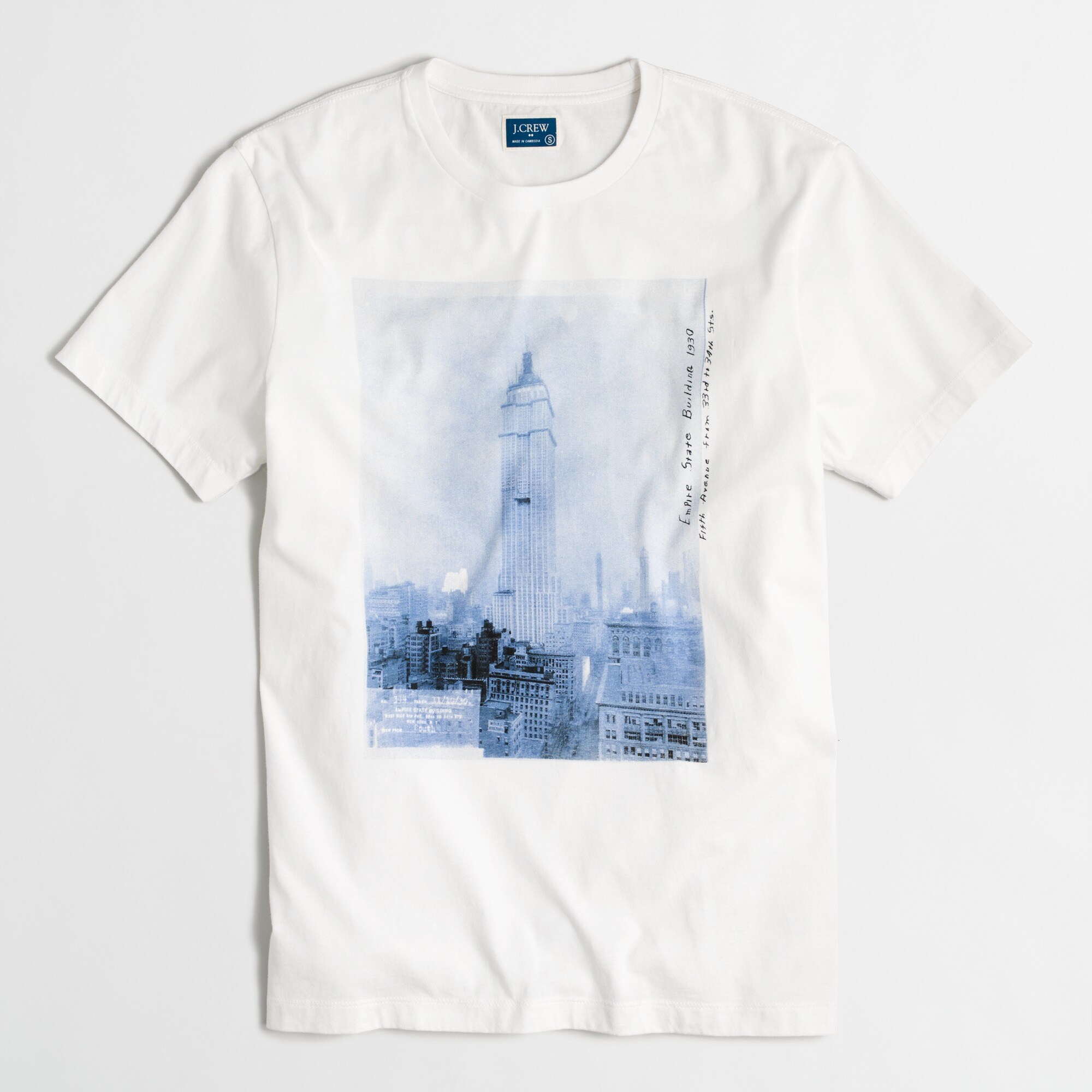 cityscape tee for men
