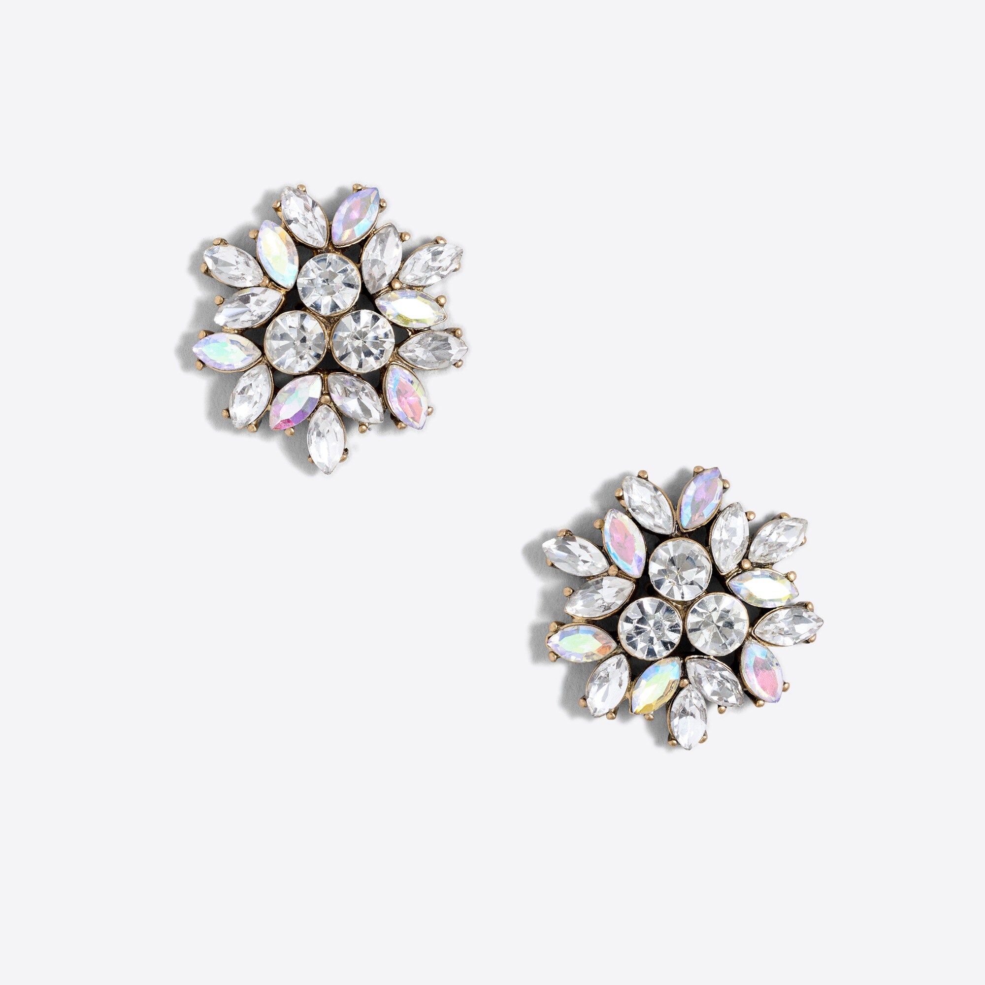 Crystal firework earrings