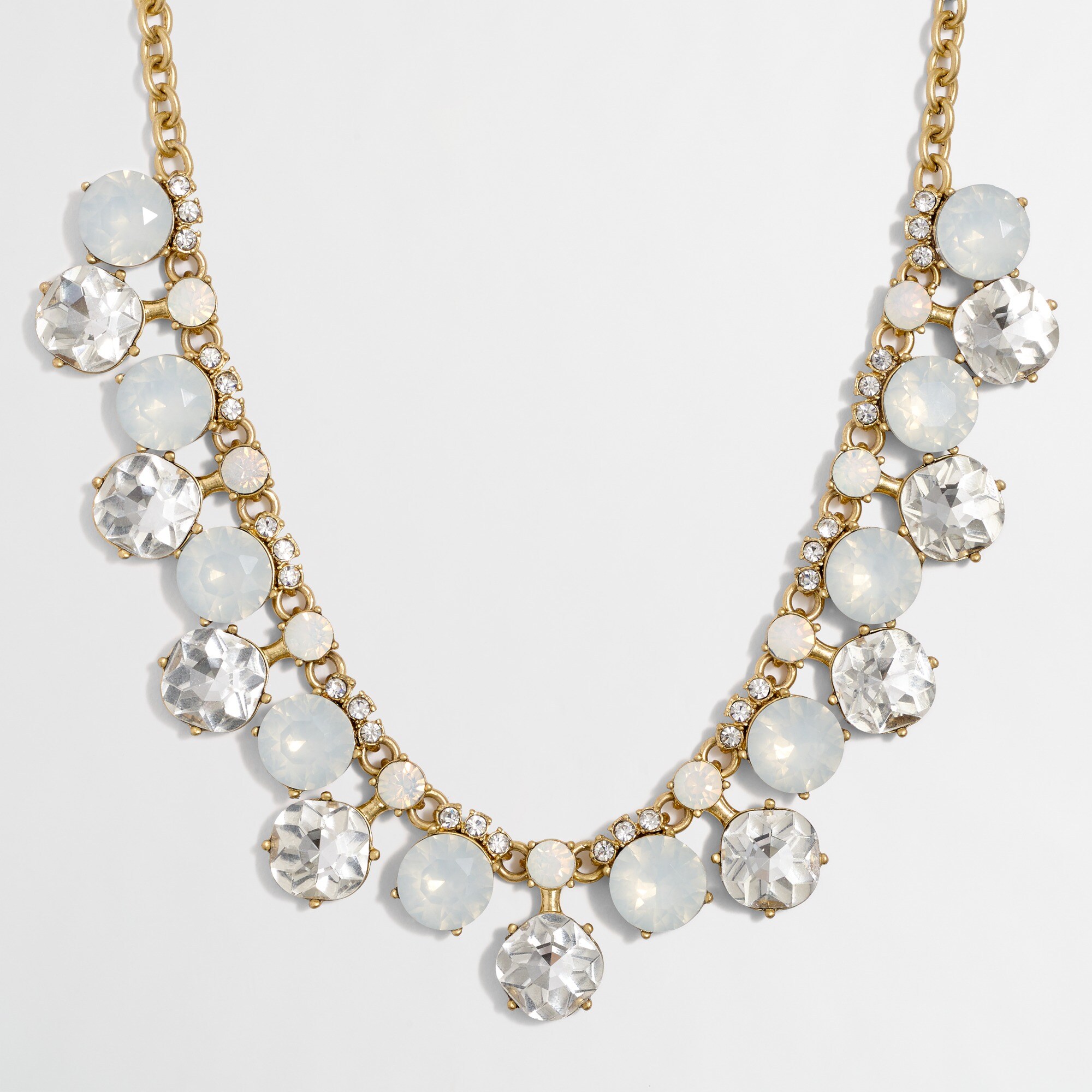 Crystal drop necklace