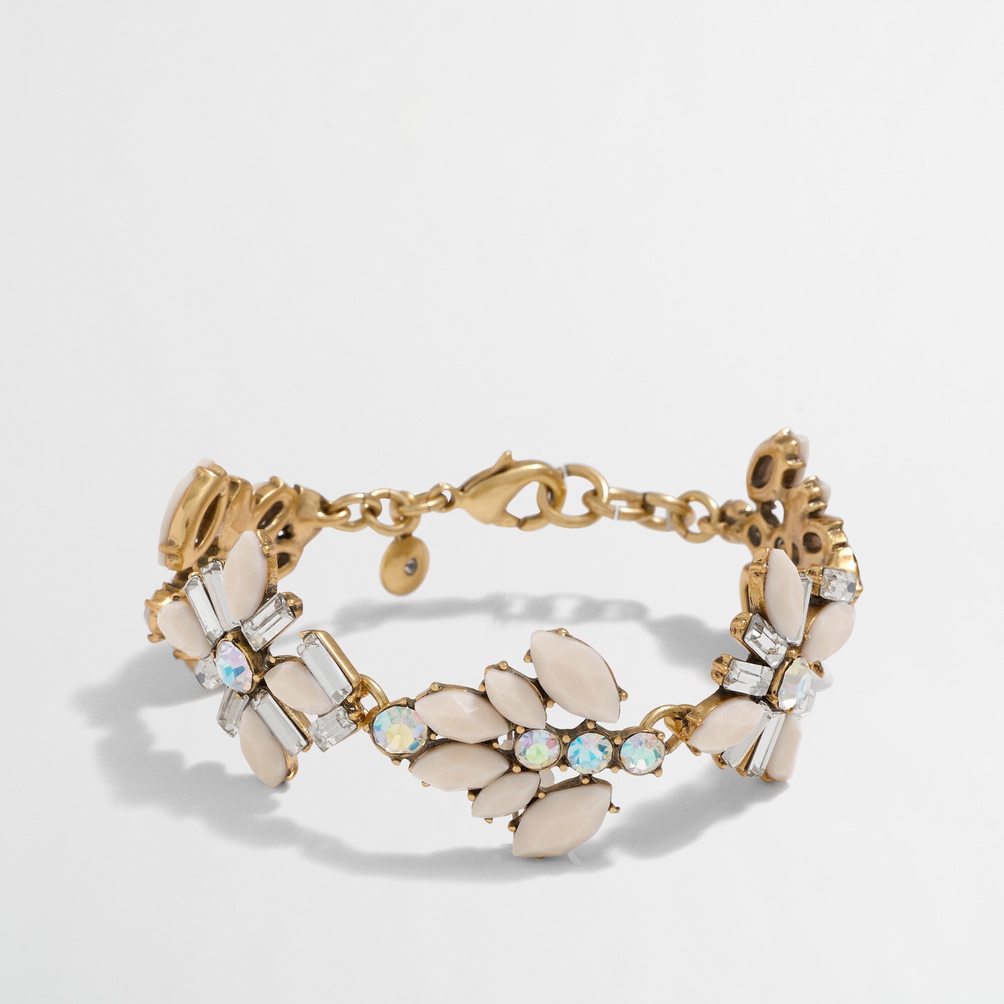Gemstone blossoms bracelet