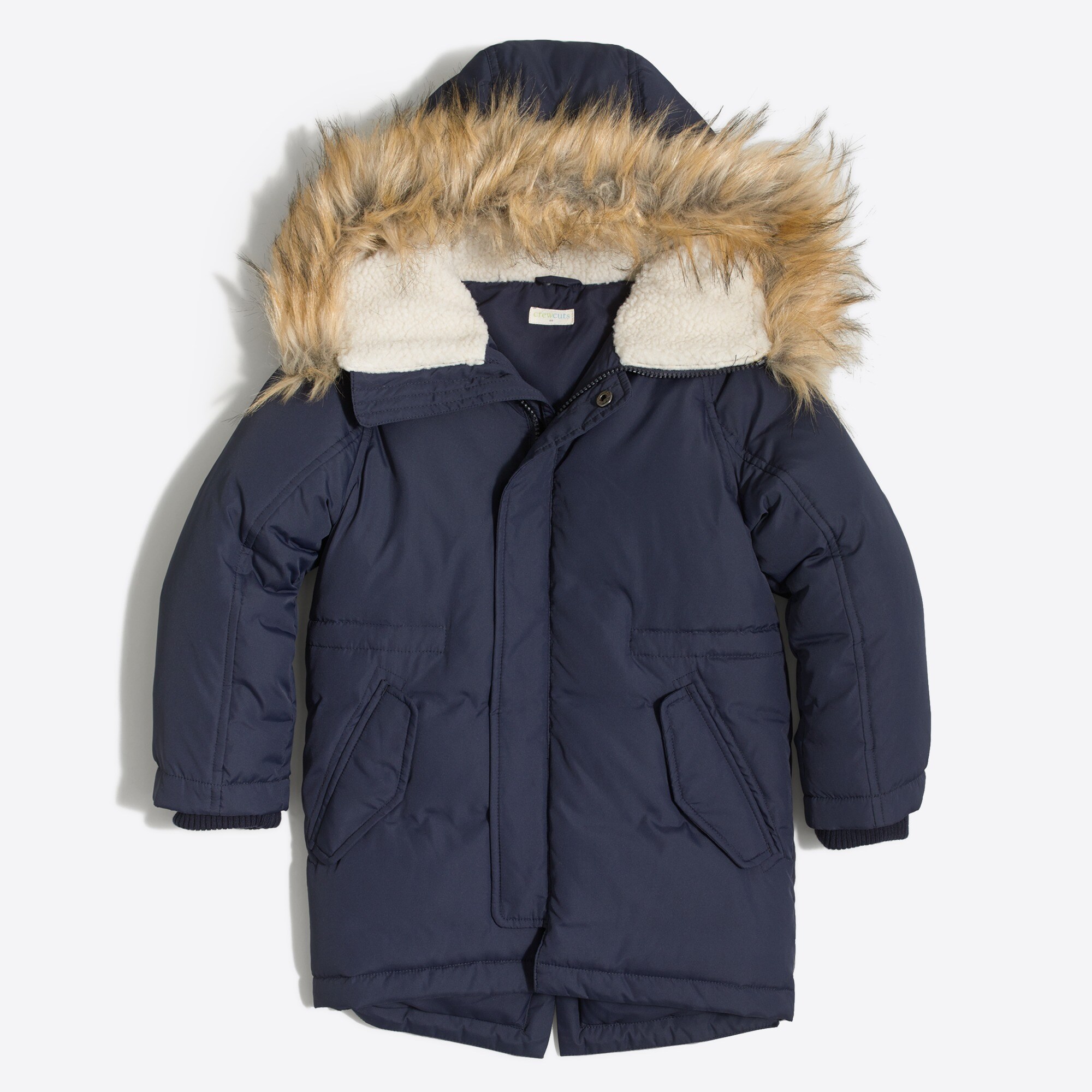 Boys' fishtail parka