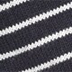 Tipped-stripe socks INDIGO NATURAL NAVAL 
