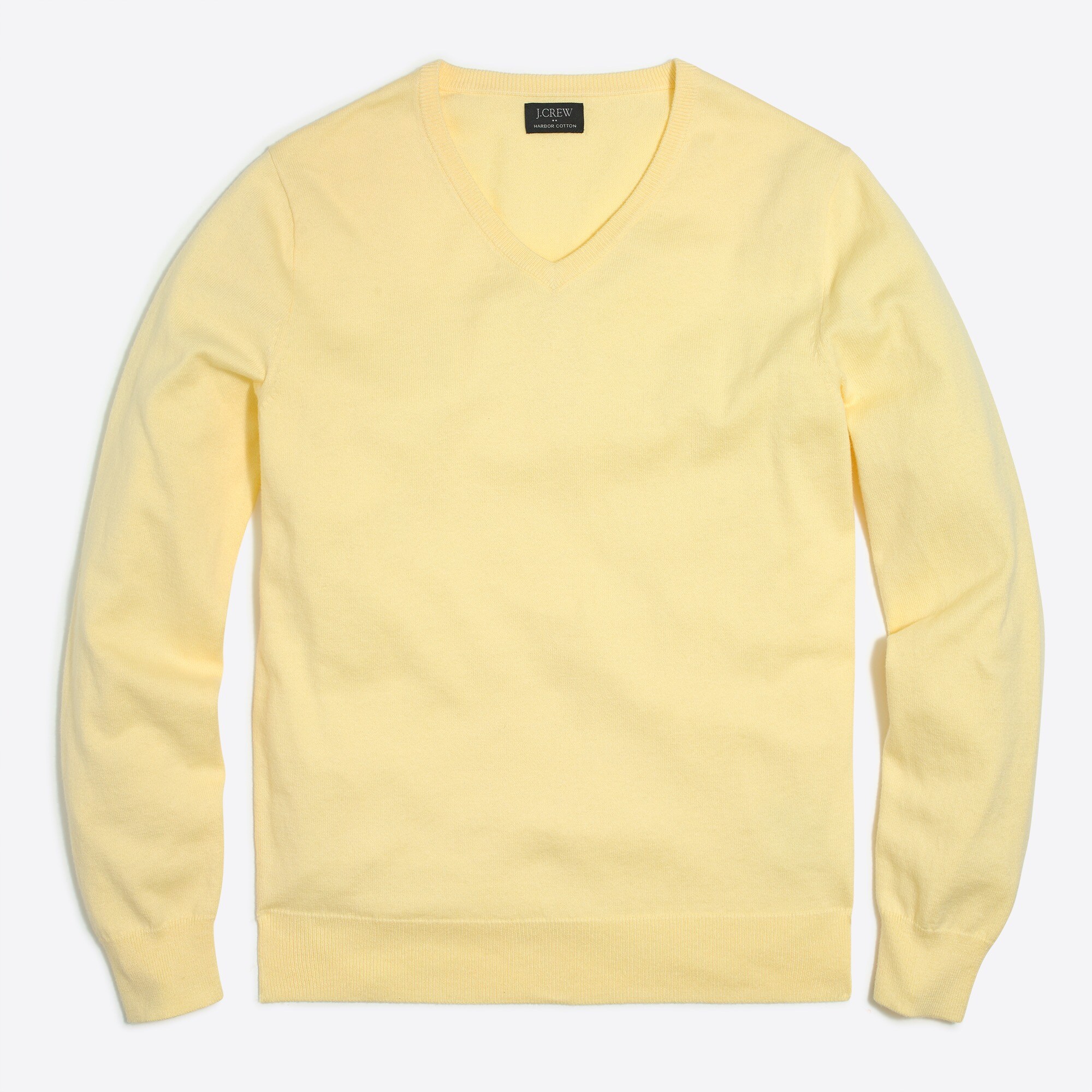 Harbor cotton V-neck sweater