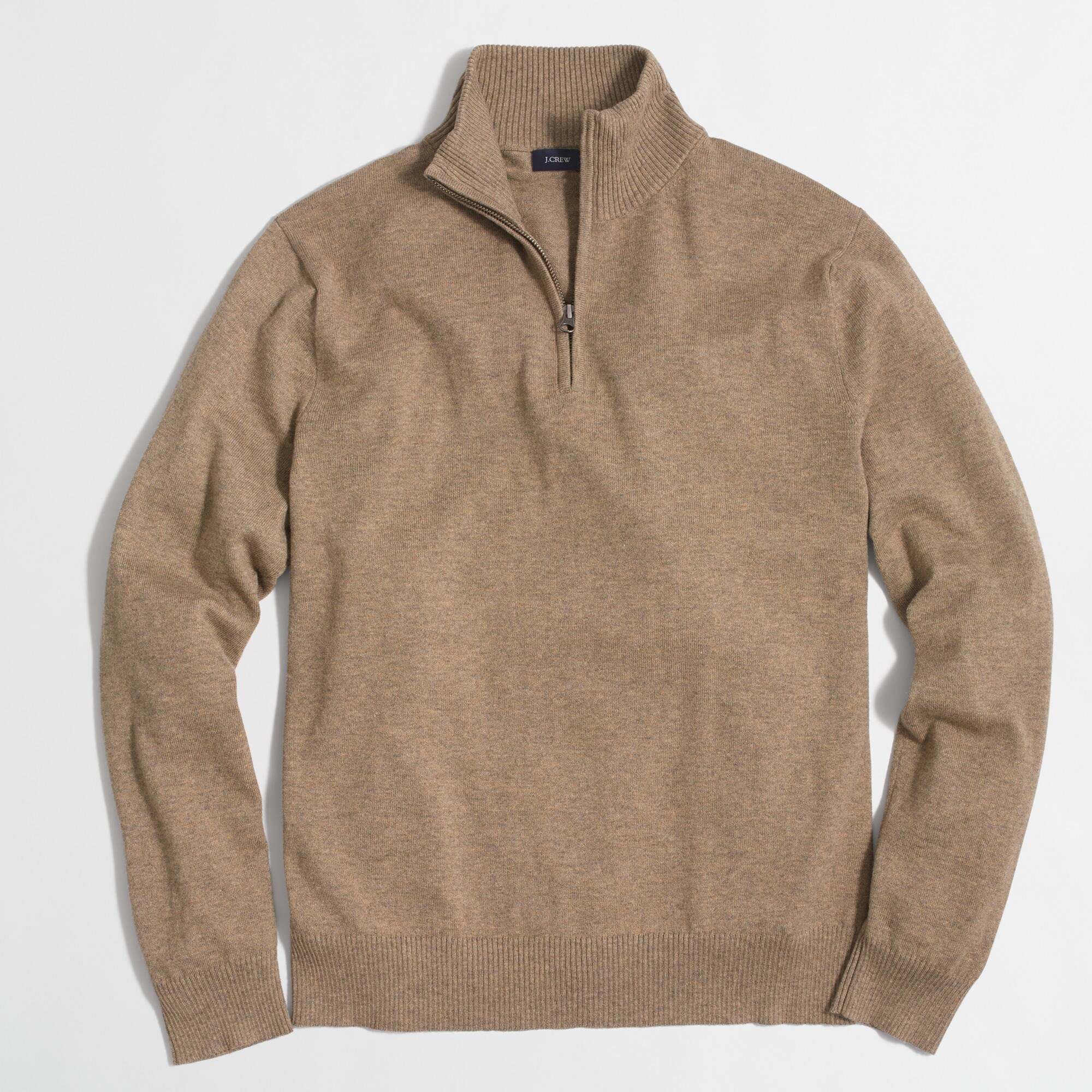 j crew half zip sweater