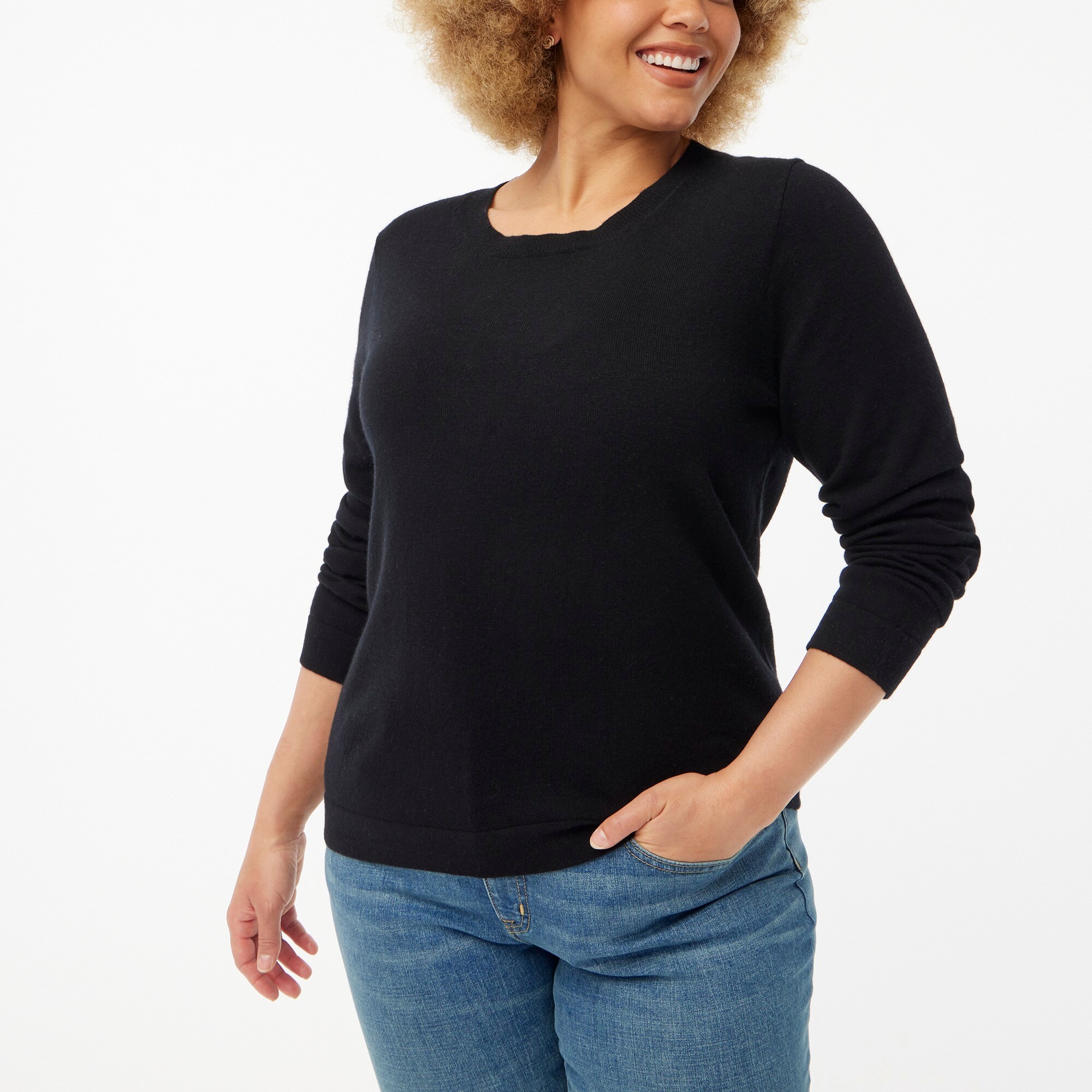 Cotton-wool blend Teddie sweater