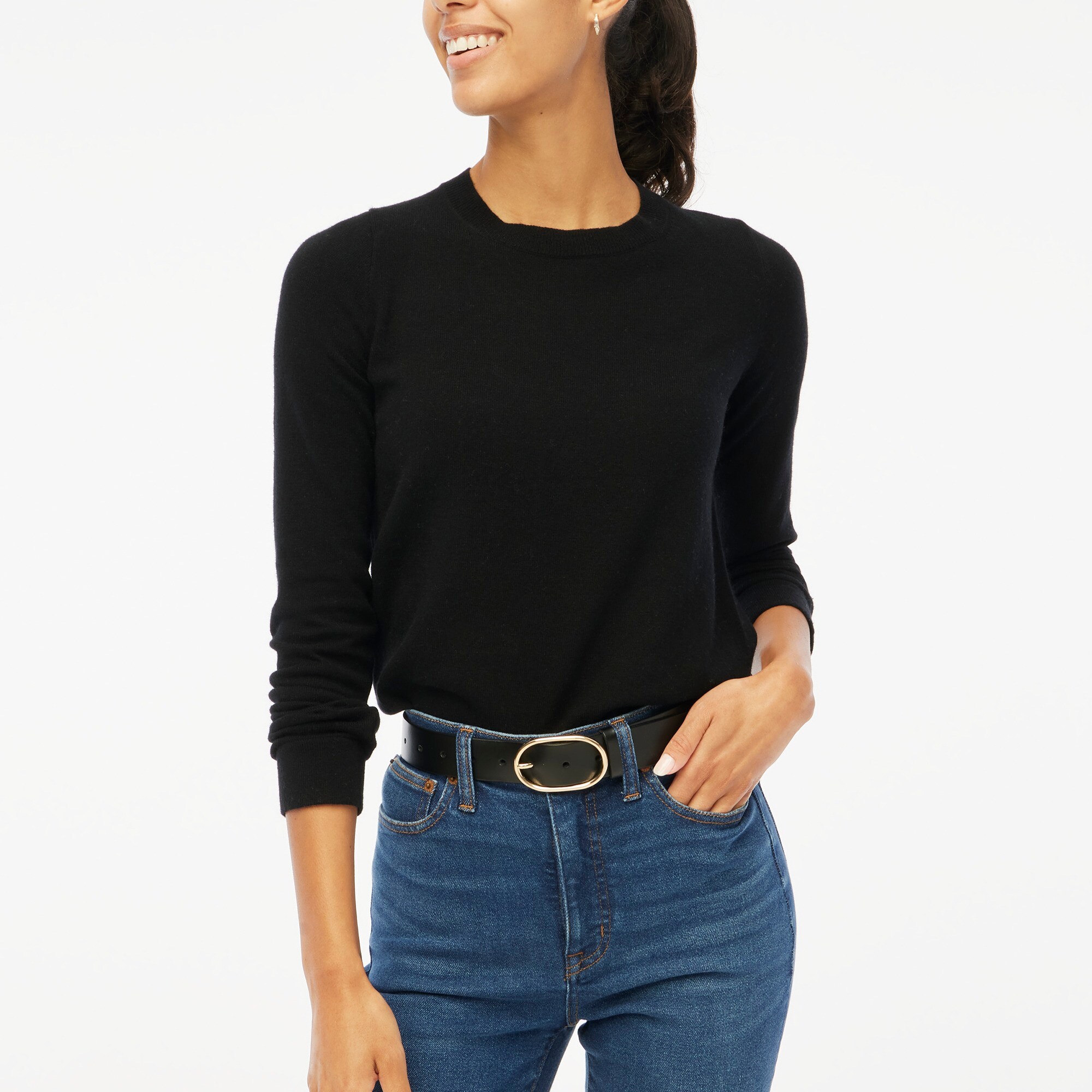 Cotton-wool blend Teddie sweater