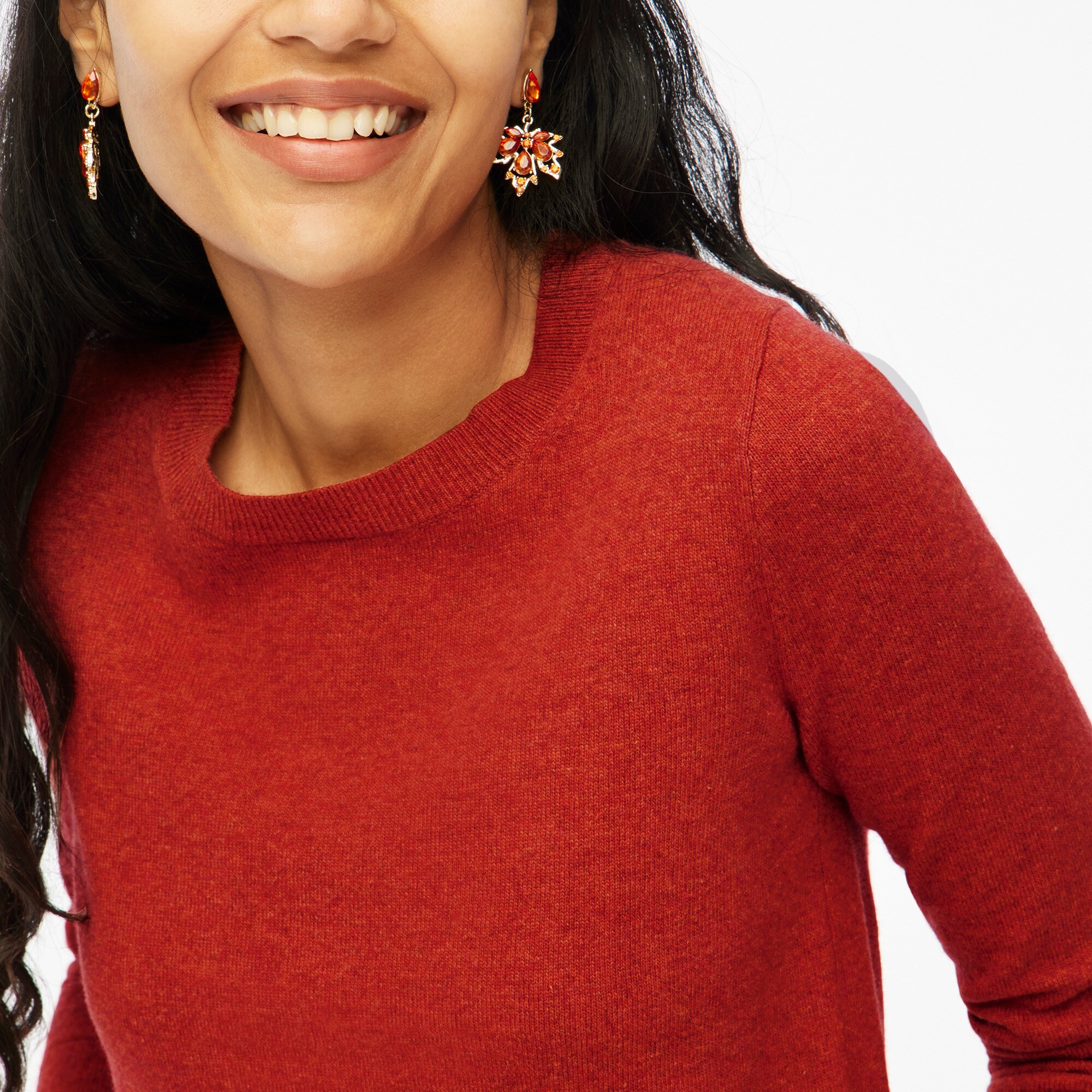 Cotton-wool blend Teddie sweater