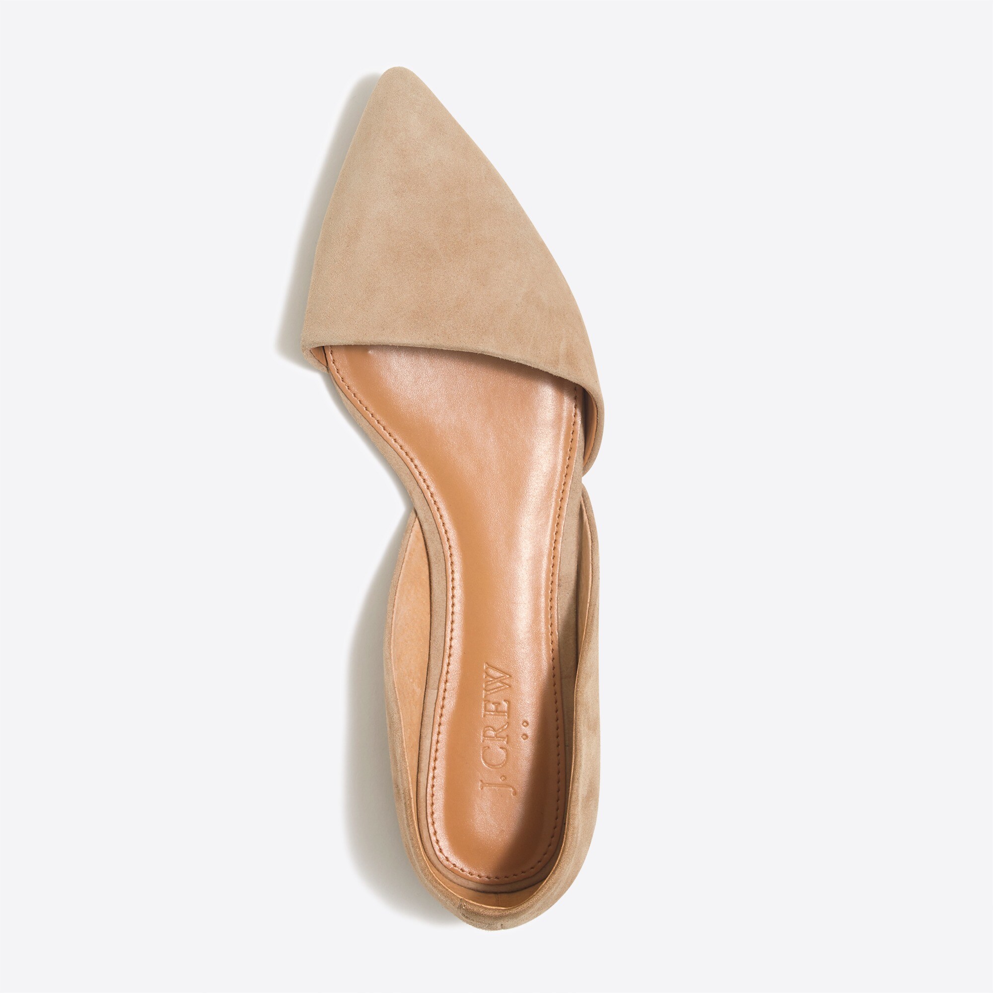 Zoe suede d&apos;Orsay flats