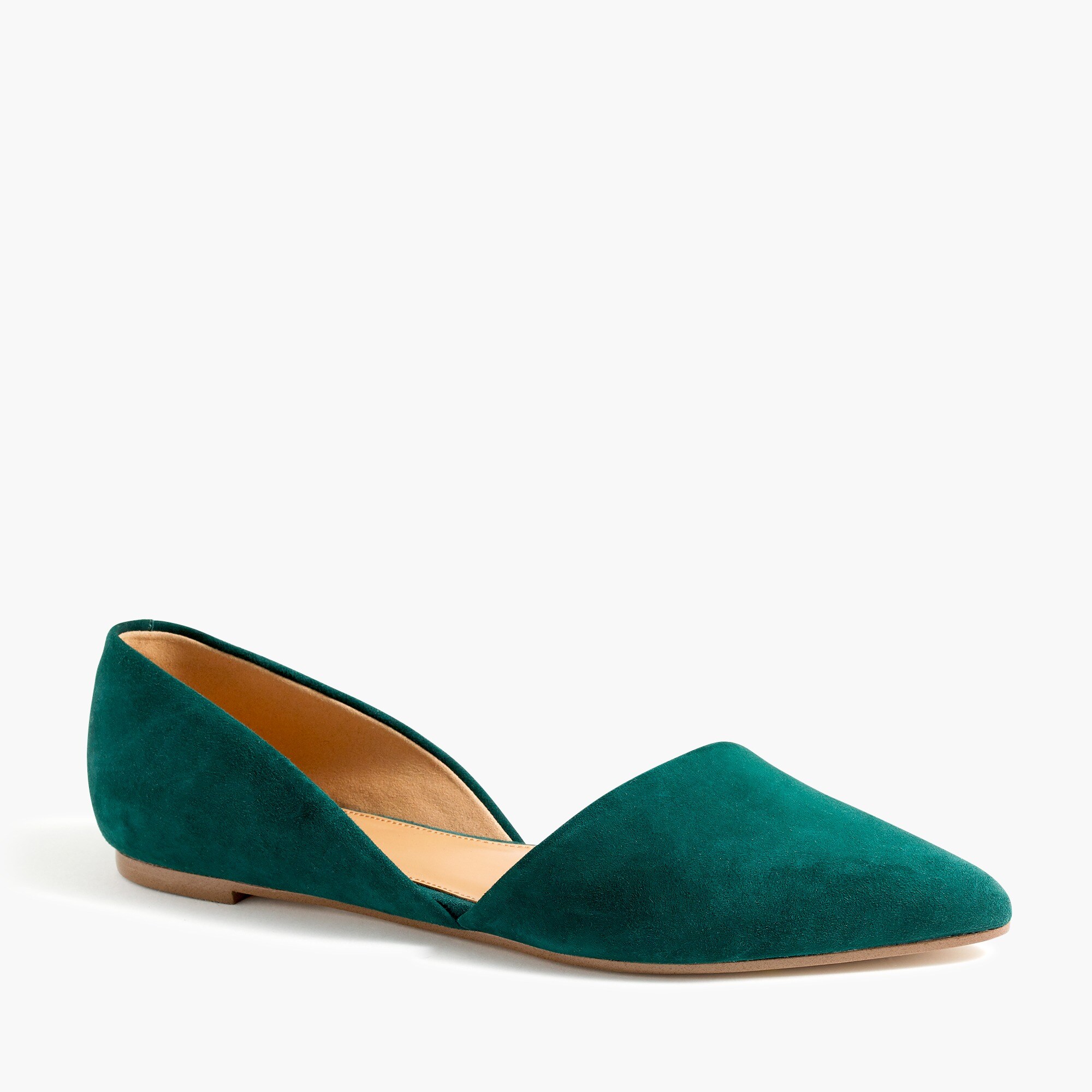 j crew olive suede pumps