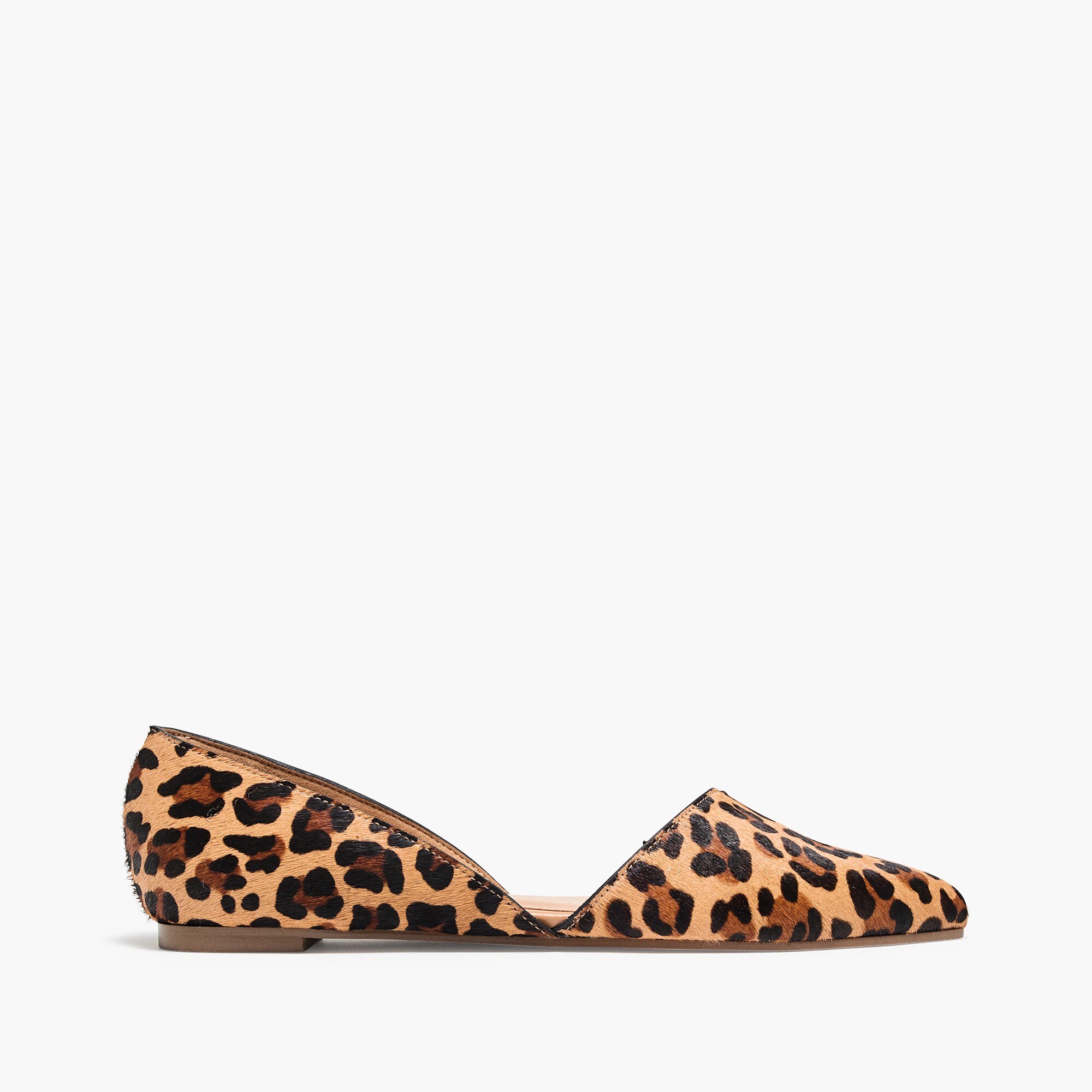 j crew factory leopard flats