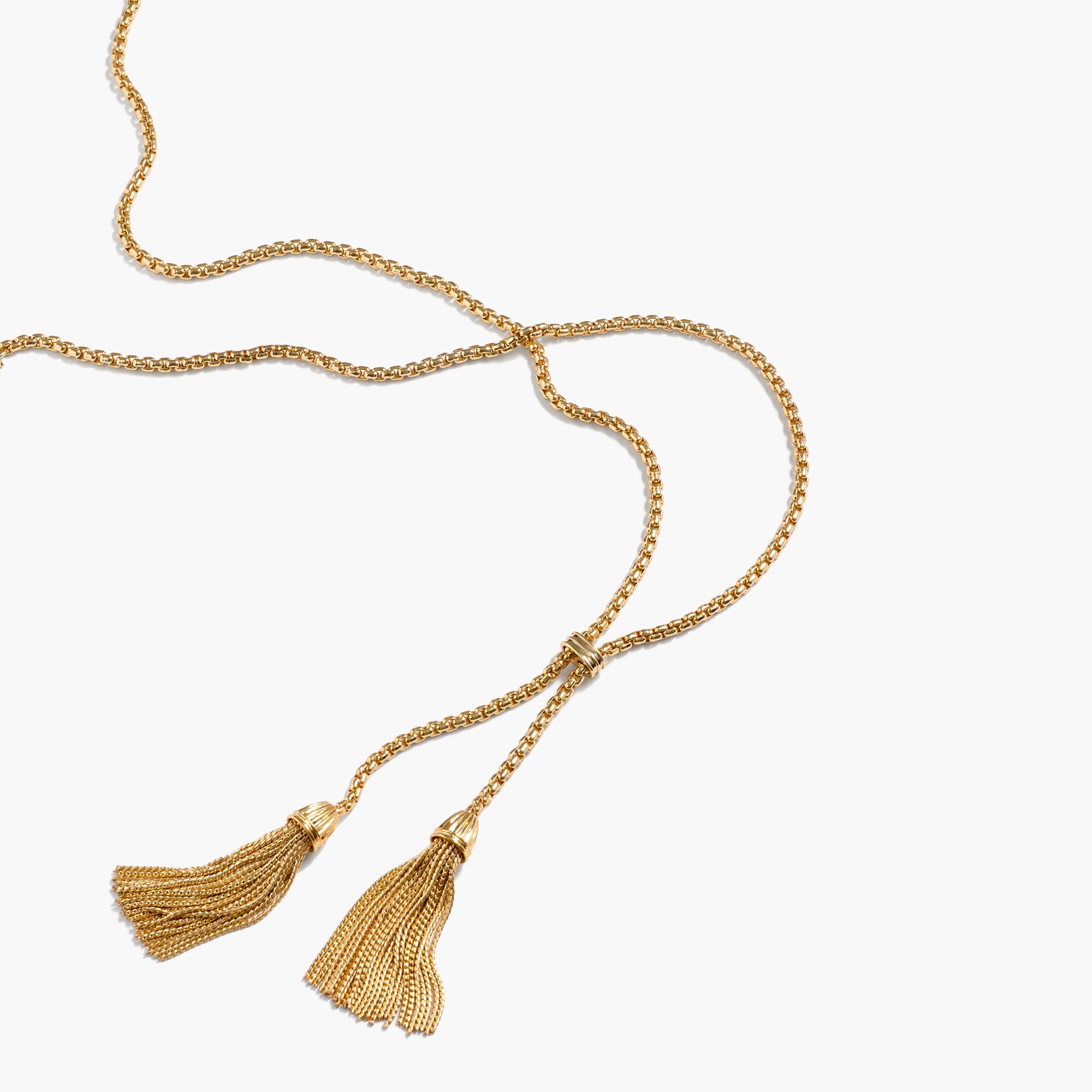 Tassel chain necklace