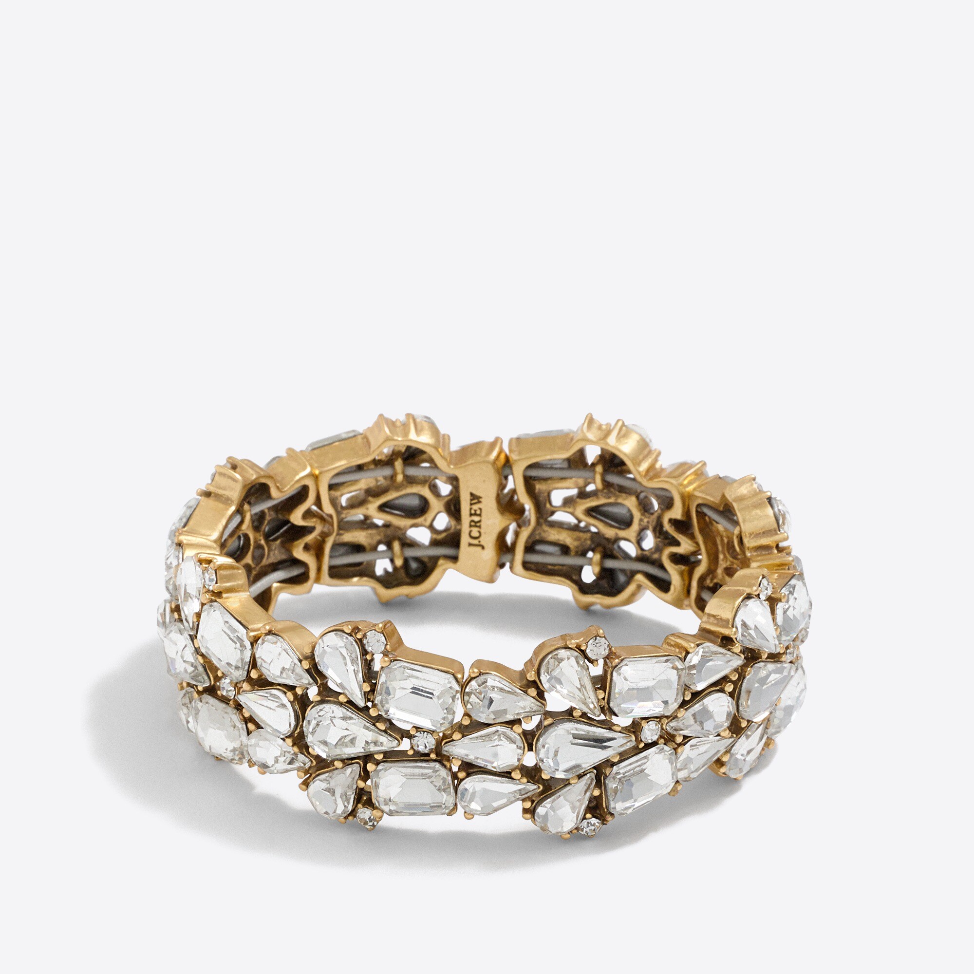 Crystal puzzle bracelet