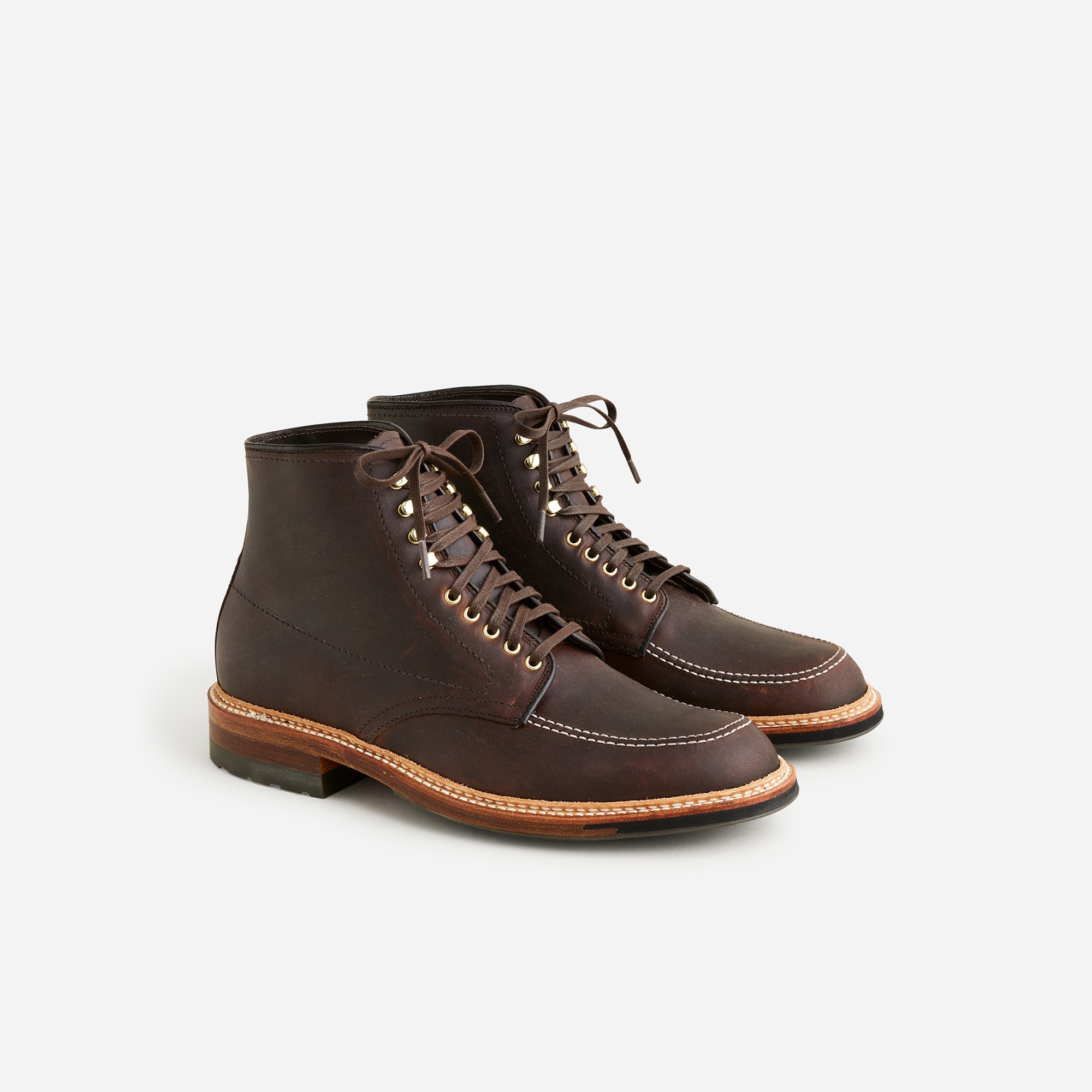 mens Alden&reg; for J.Crew 405 Indy boots in kudu leather