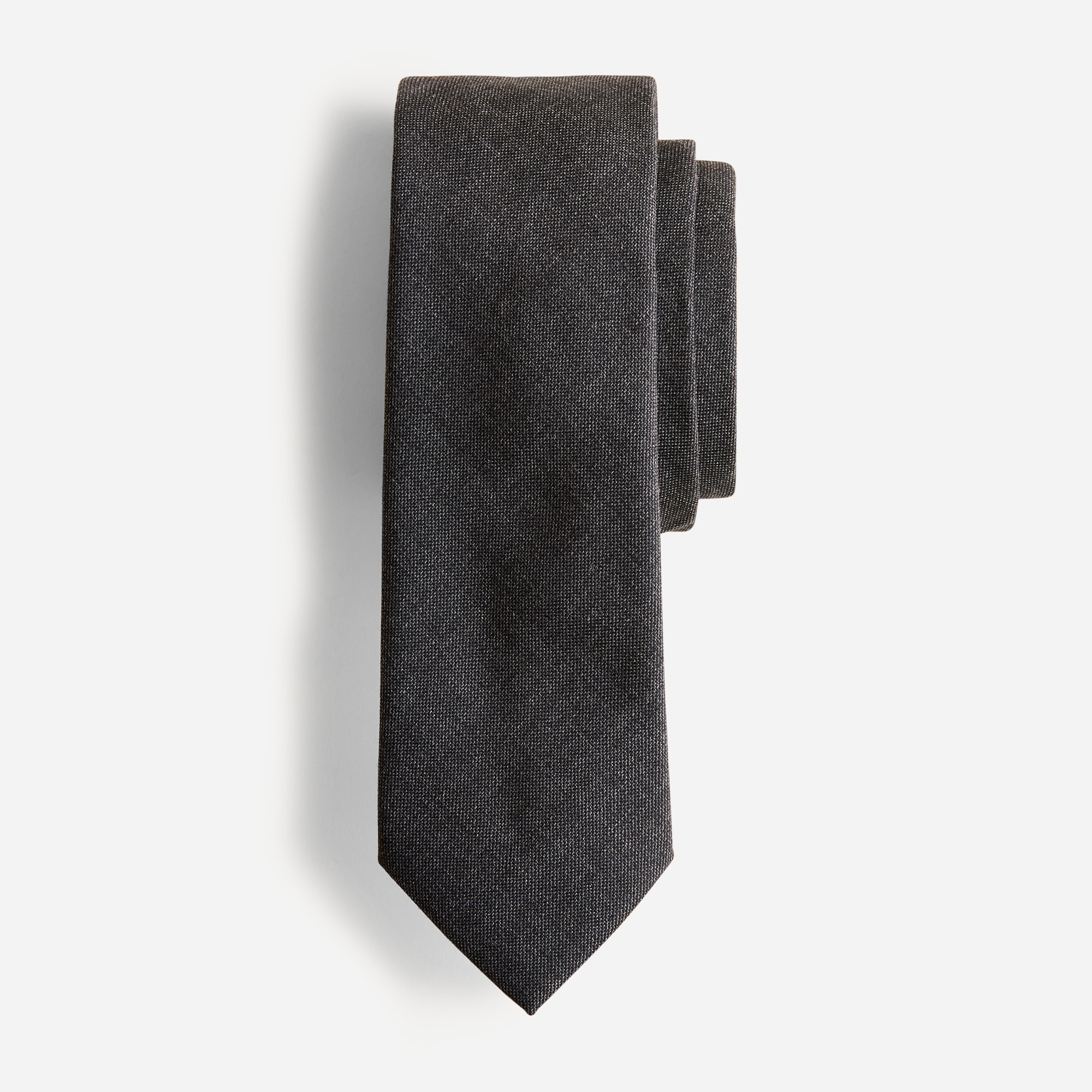  American wool tie in black