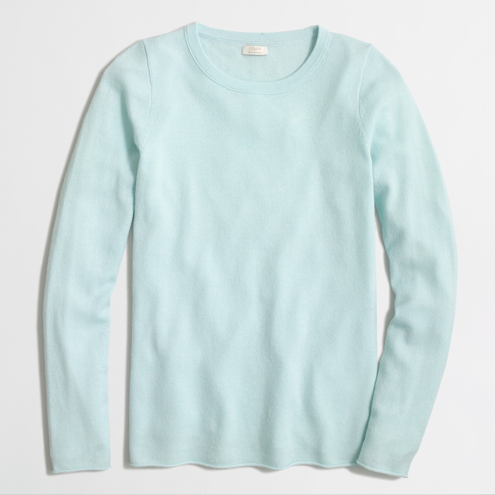 cashmere long-sleeve tee for women