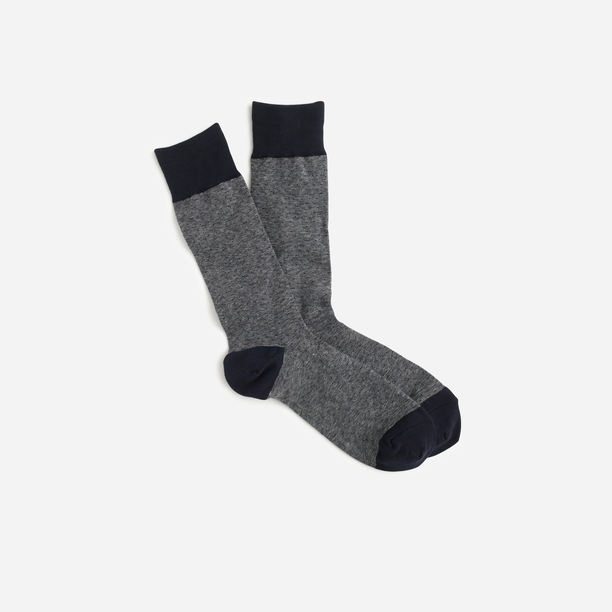 mens Striped microdot socks