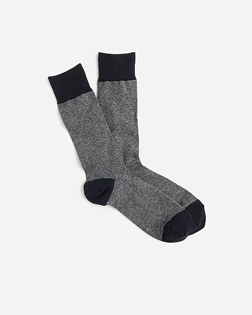 mens Striped microdot socks