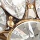 Crystal drop pendant necklace CRYSTAL factory: crystal drop pendant necklace for women