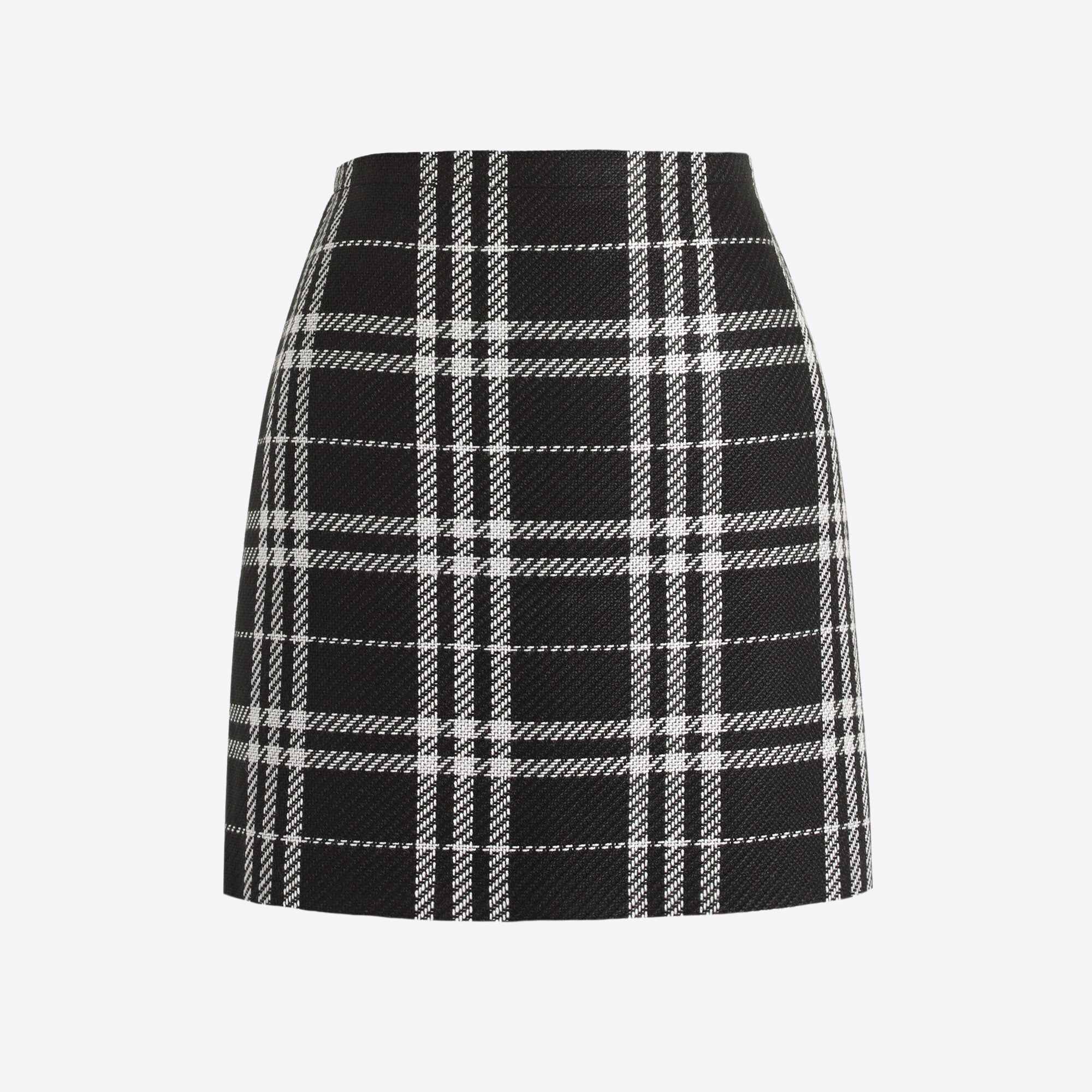 plaid mini skirt for women