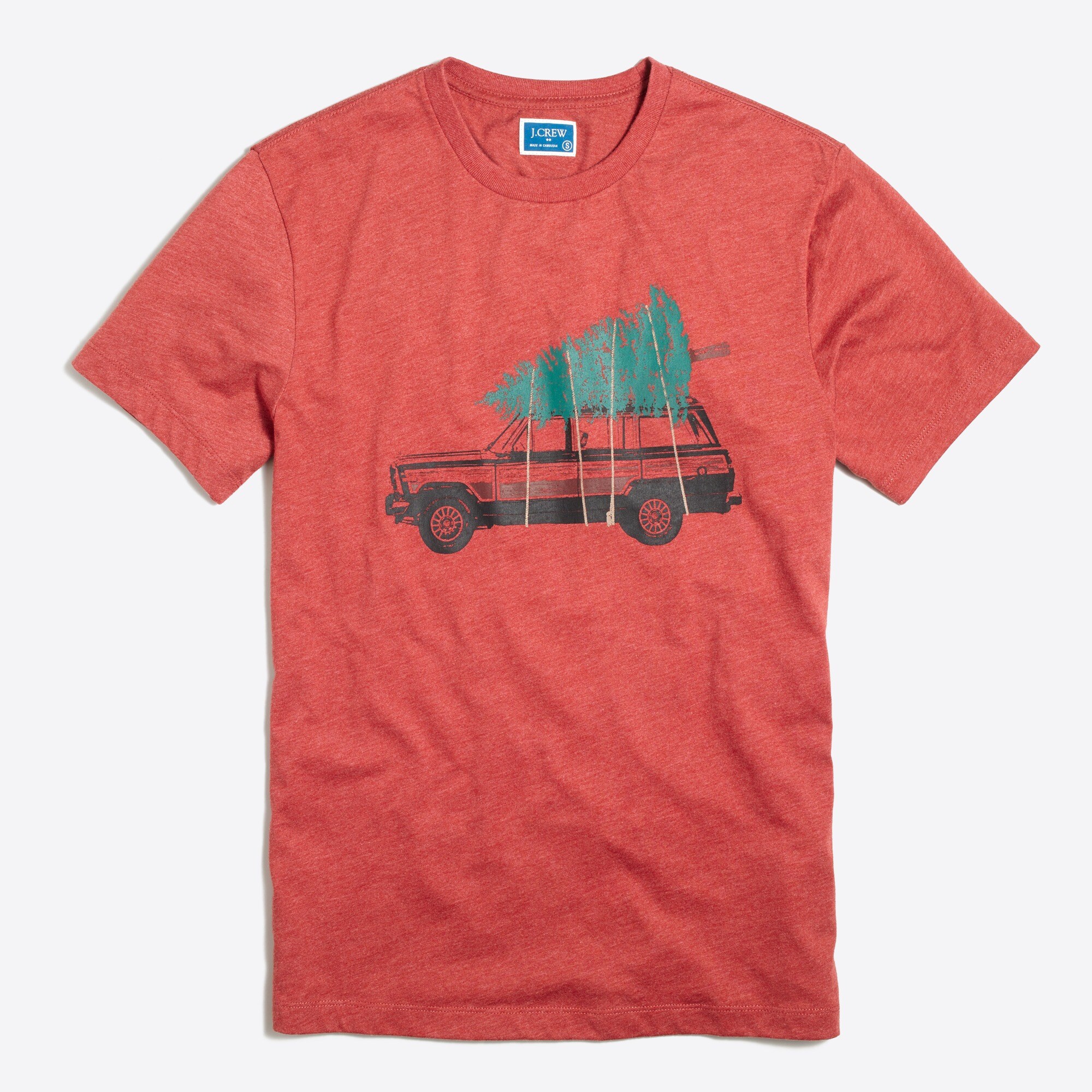 woody with tree tee for men