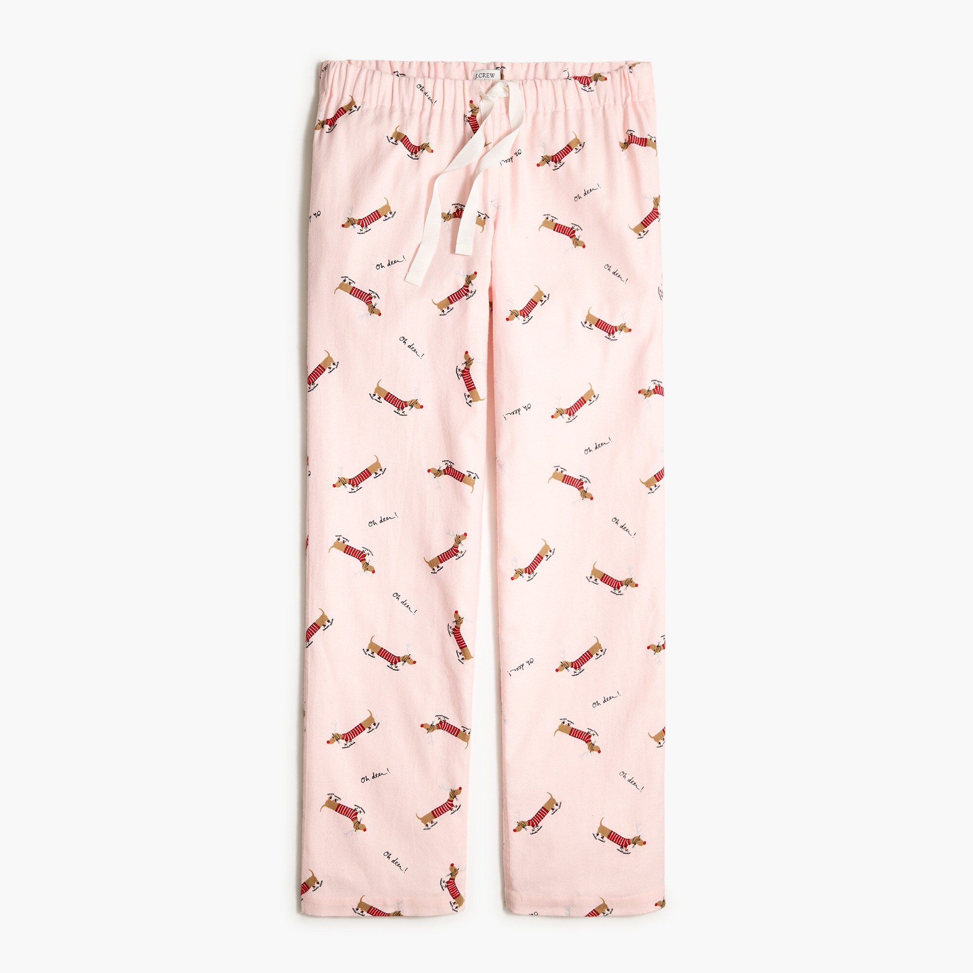 Printed flannel pajama pant
