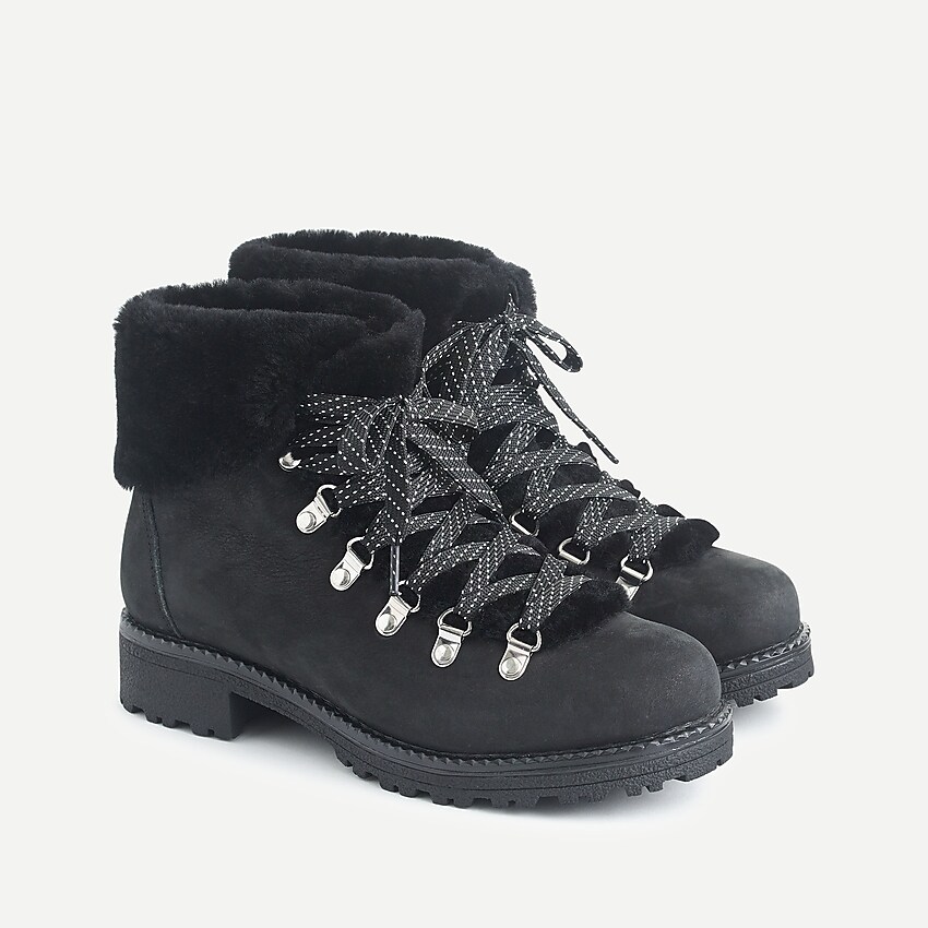 j.crew: nordic boots for women, right side, view zoomed