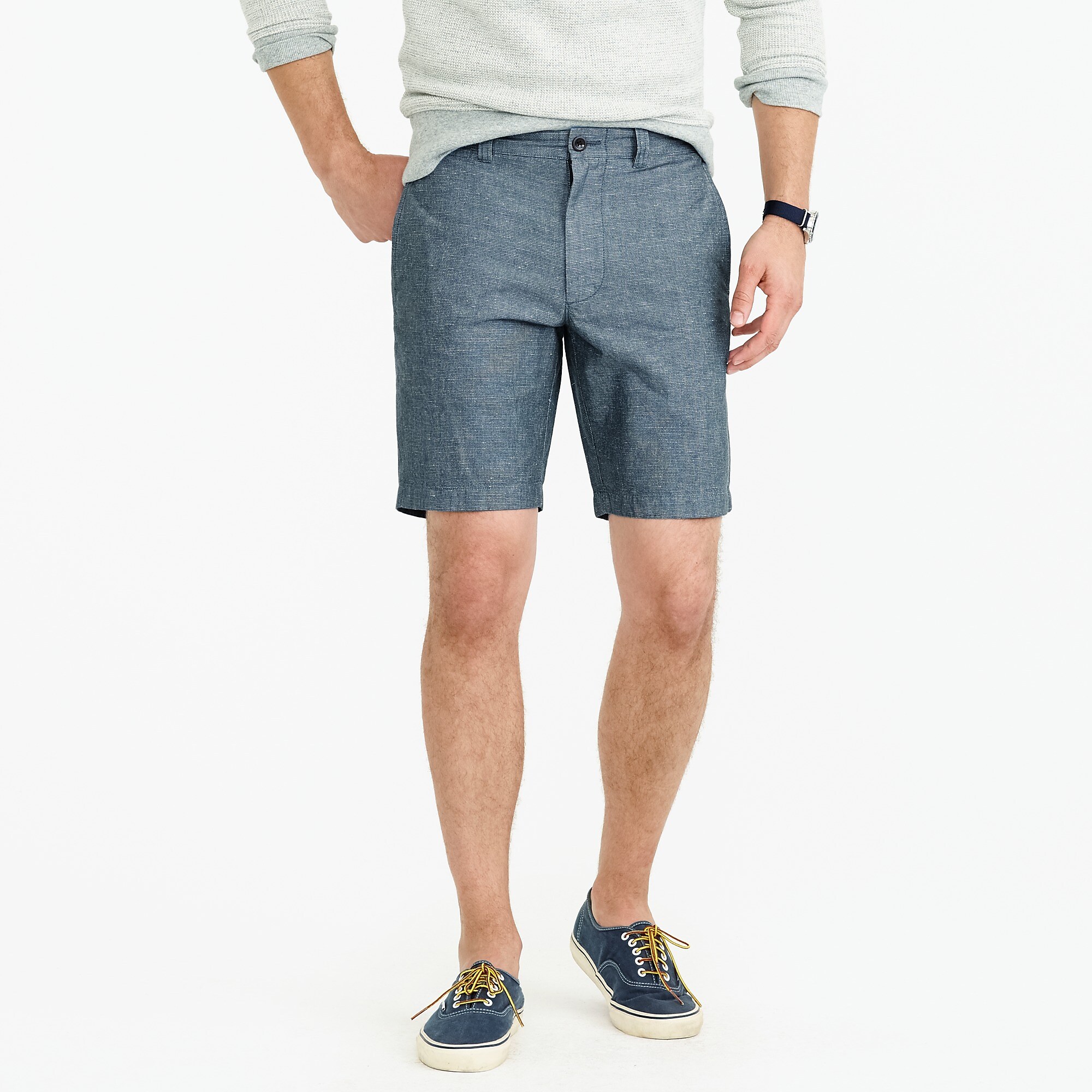Gray Khaki Shorts - Hardon Clothes