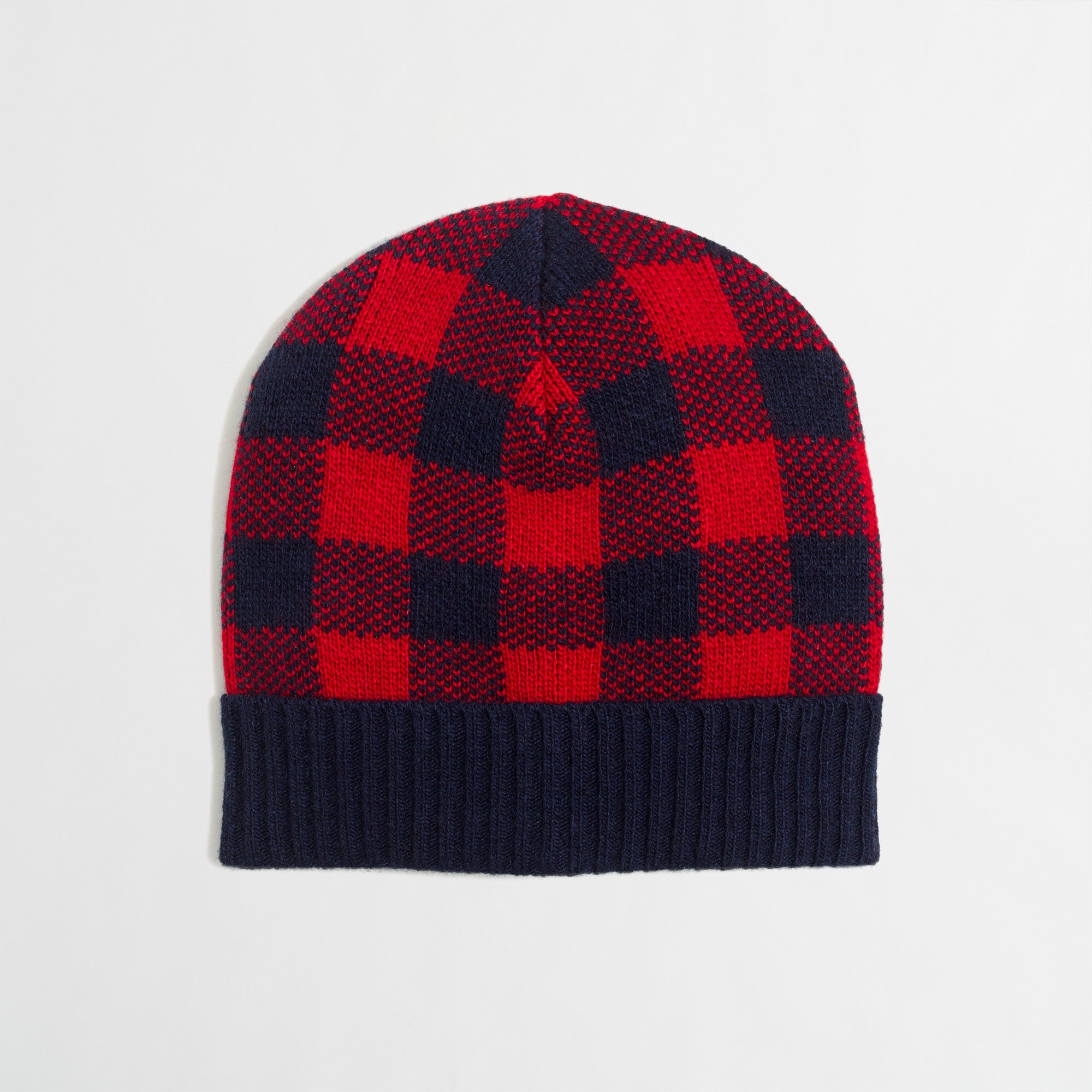 Boys' buffalo check hat