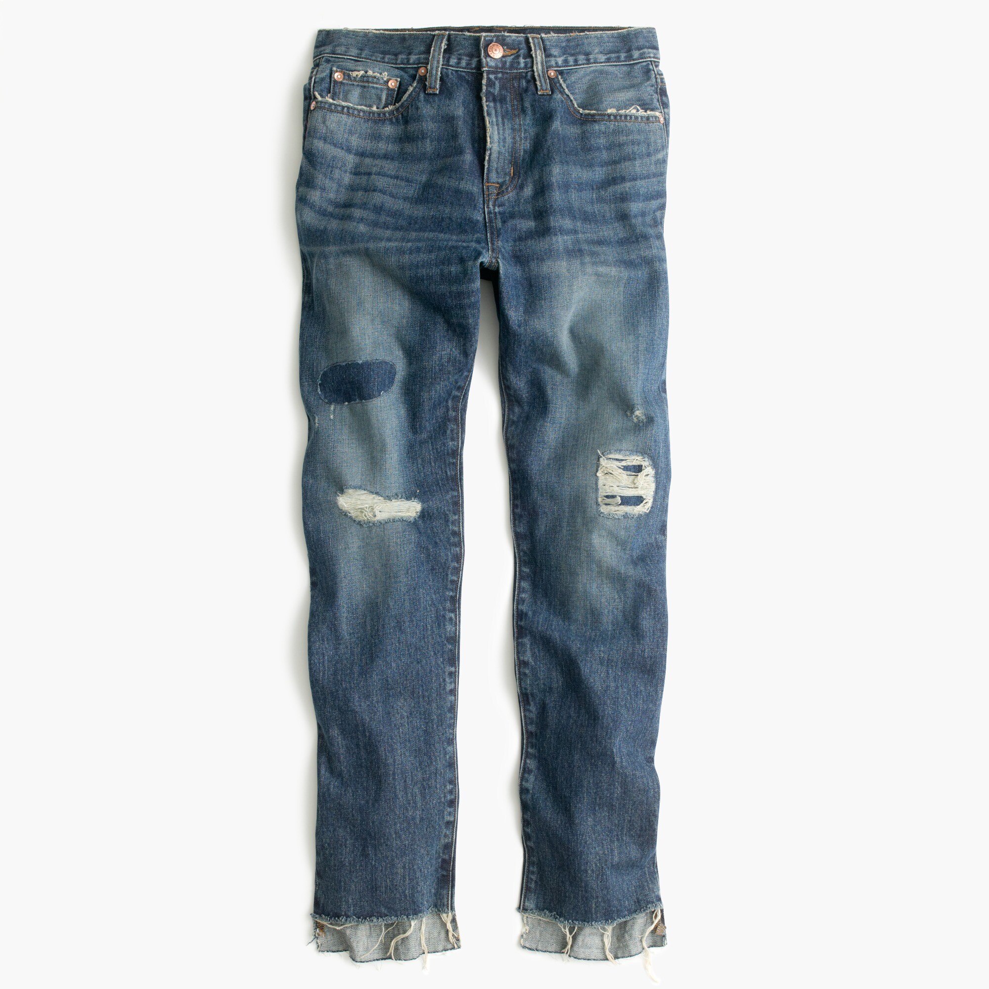 Point Sur shoreditch straight jean with stepped hem