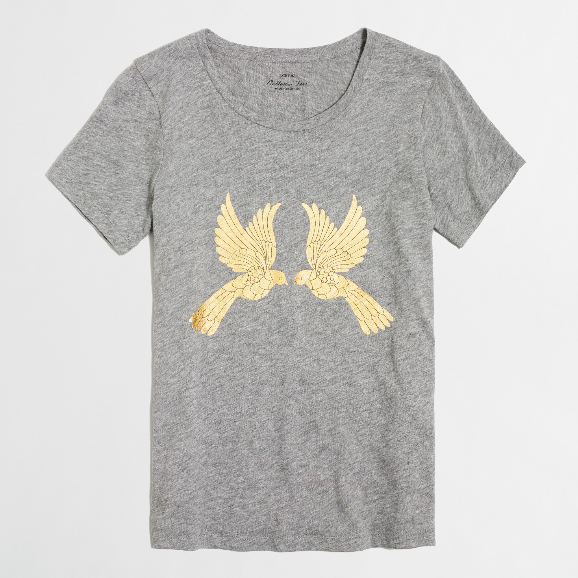 Mirrored birds collector tee