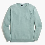 Raglan budded crewneck sweater