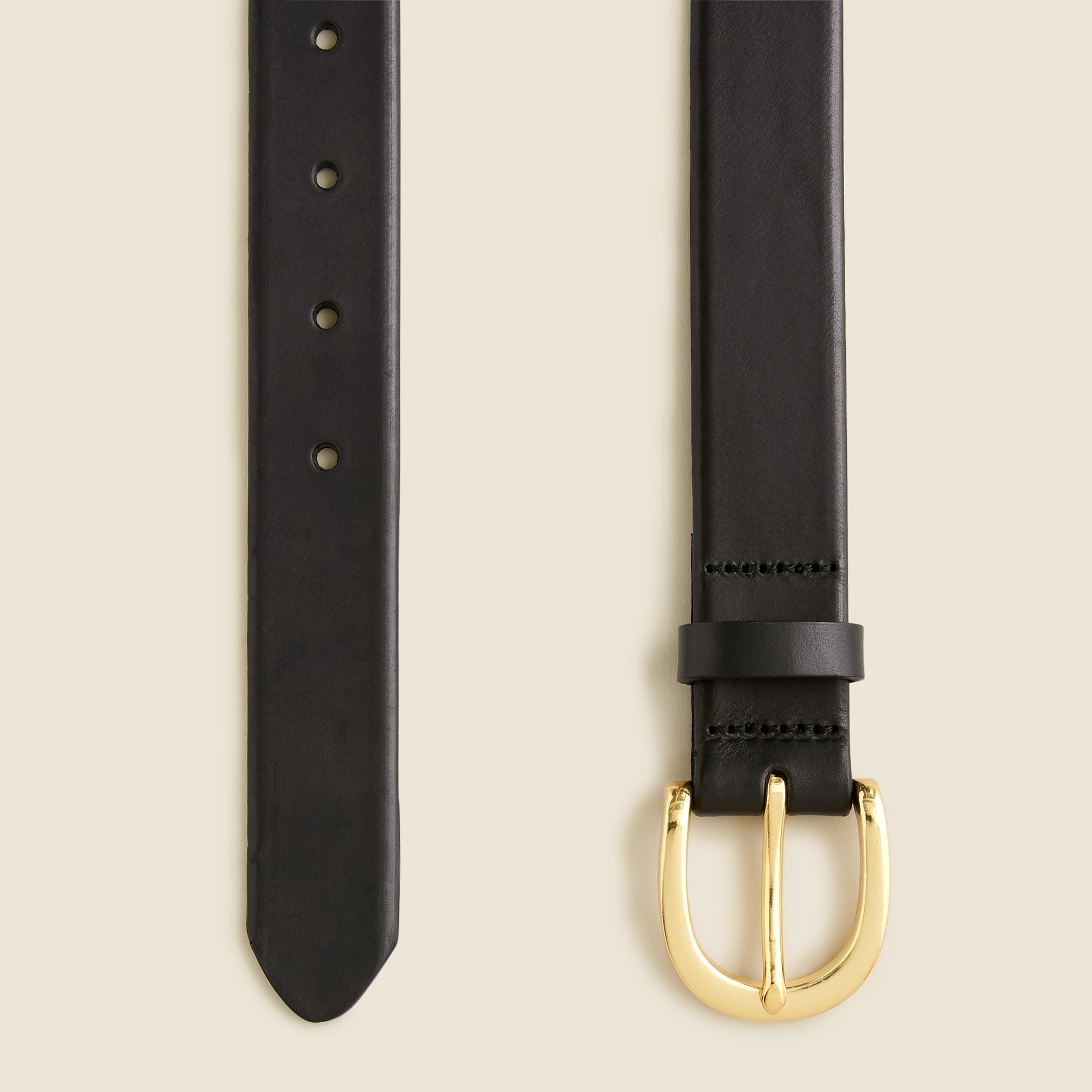 J.Crew: Classic Belt In Italian Leather For Women