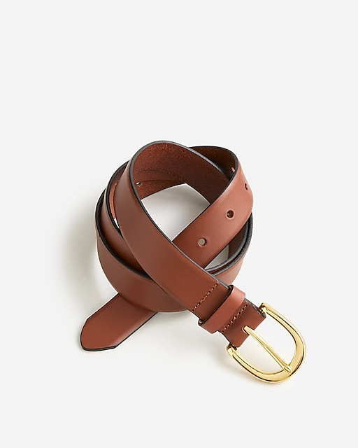 womens Classic belt in Italian leather