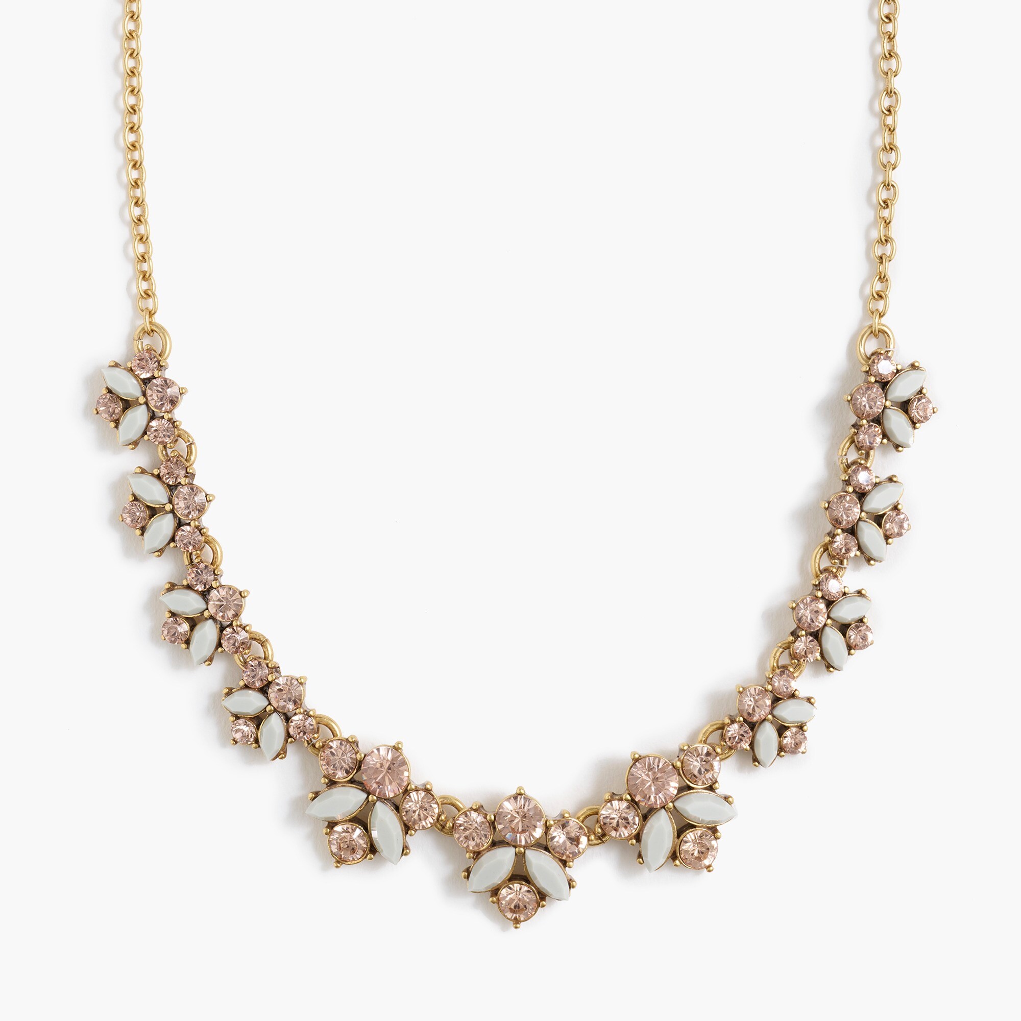 Crystal bee necklace