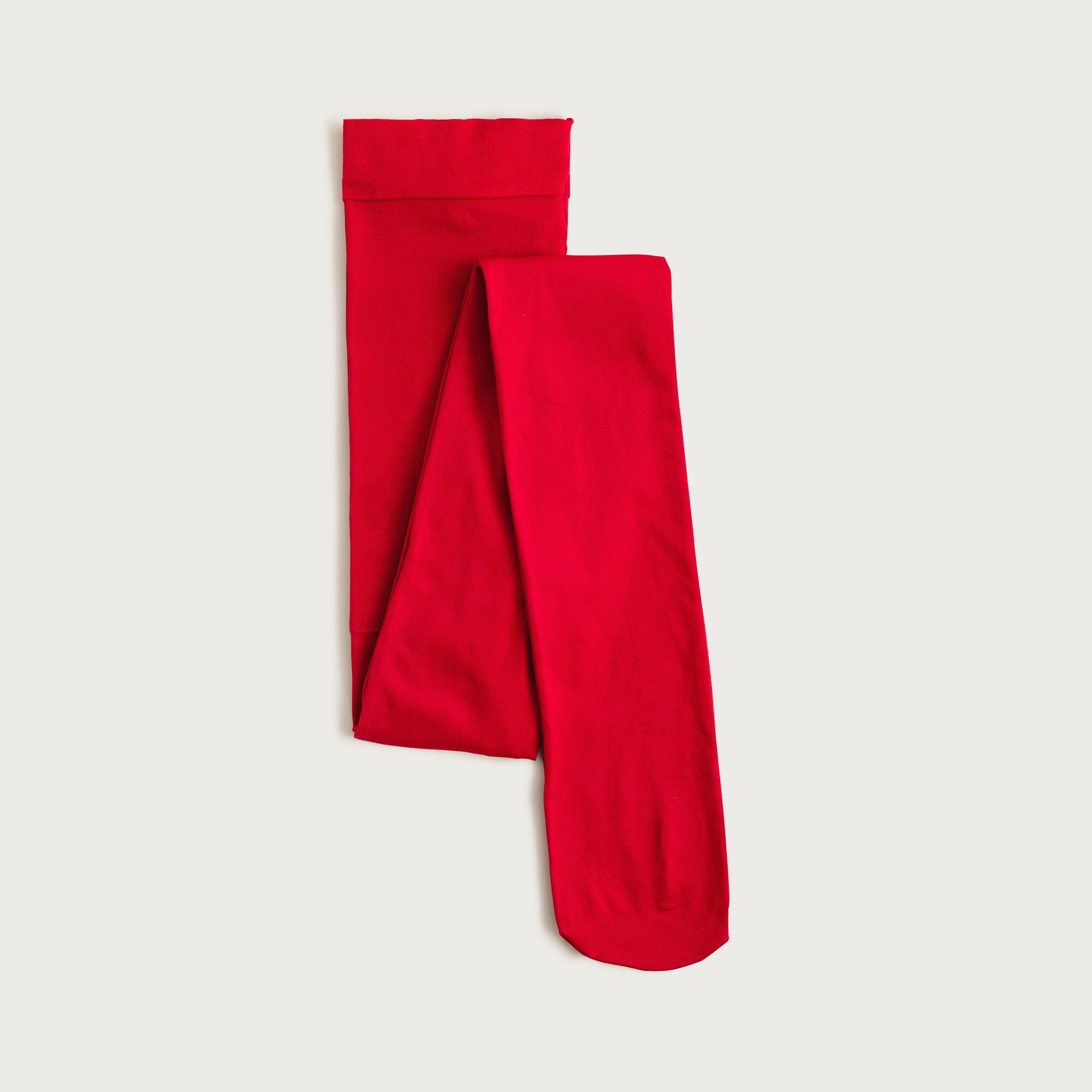 Control-top opaque tights