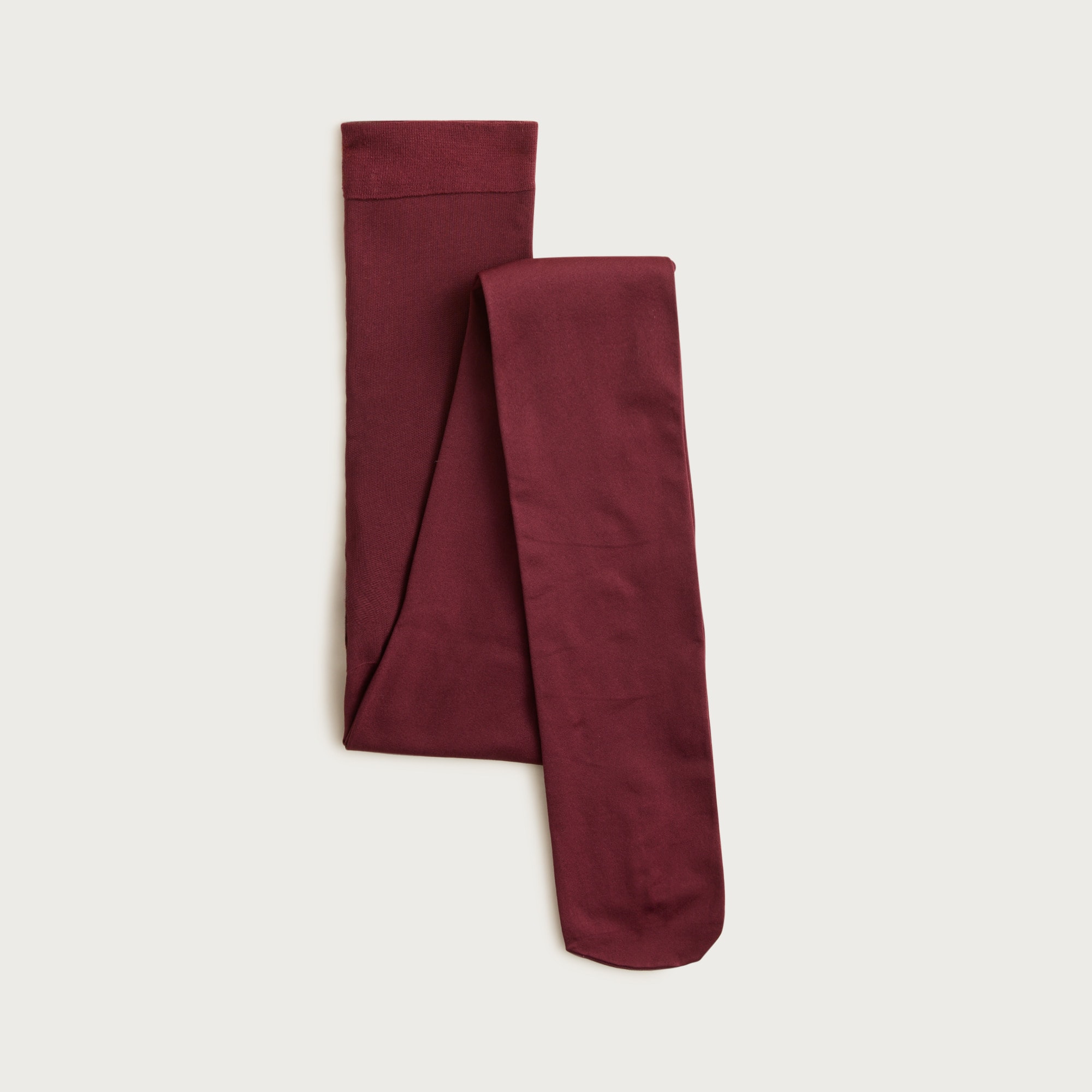 Control-top opaque tights
