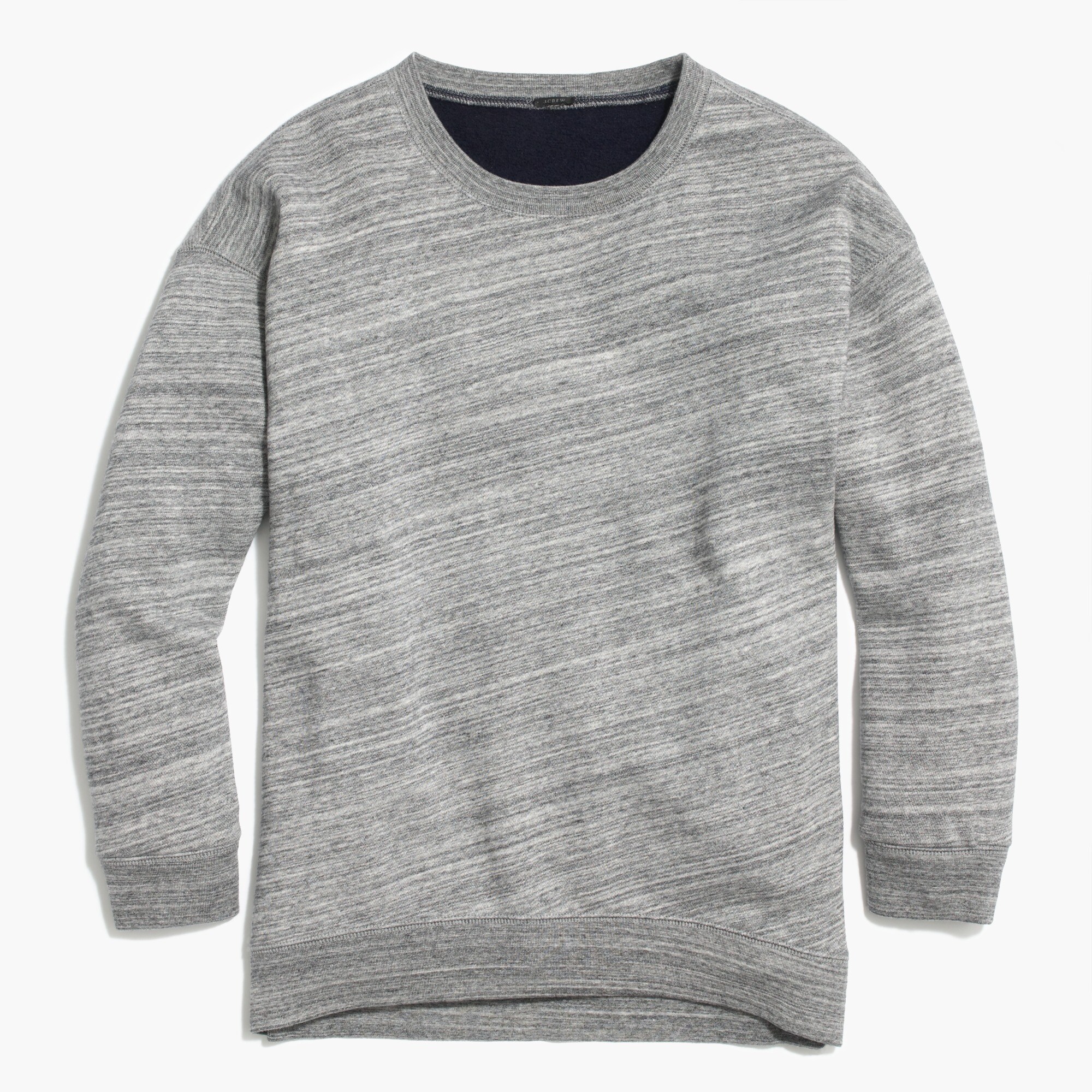 Fleece-lined sweatshirt