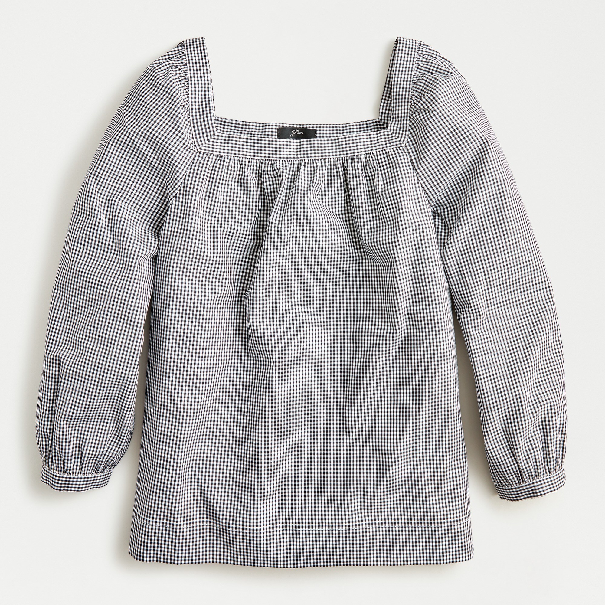 Penny Top In Gingham For Women | J.Crew