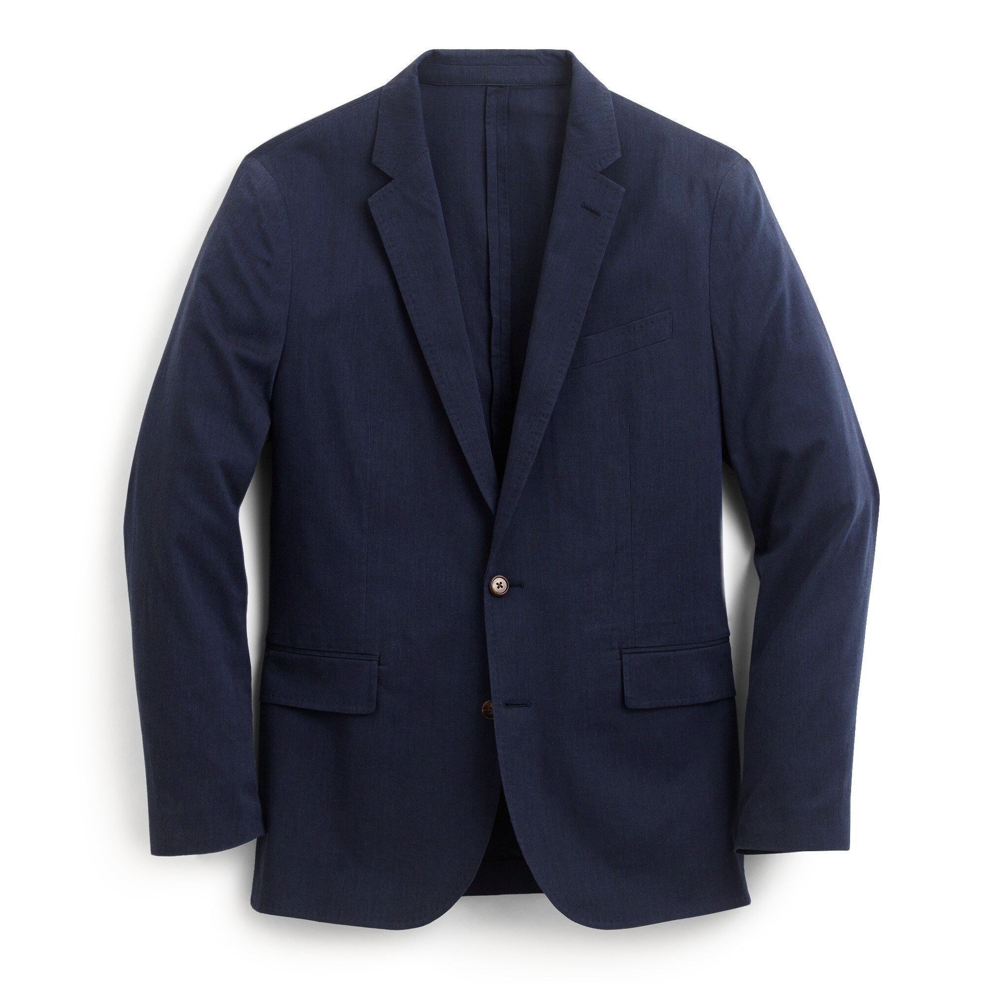 Ludlow Slim-fit unstructured suit jacket in stretch cotton