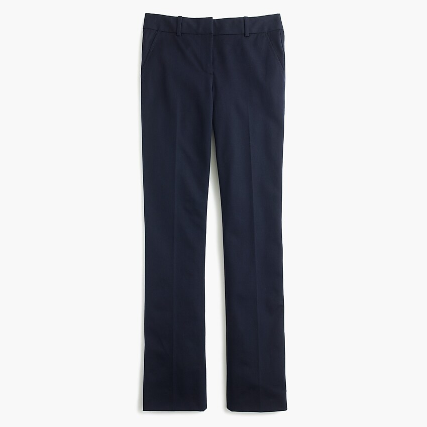 J.Crew: Campbell Trouser In Two-way Stretch Cotton For Women